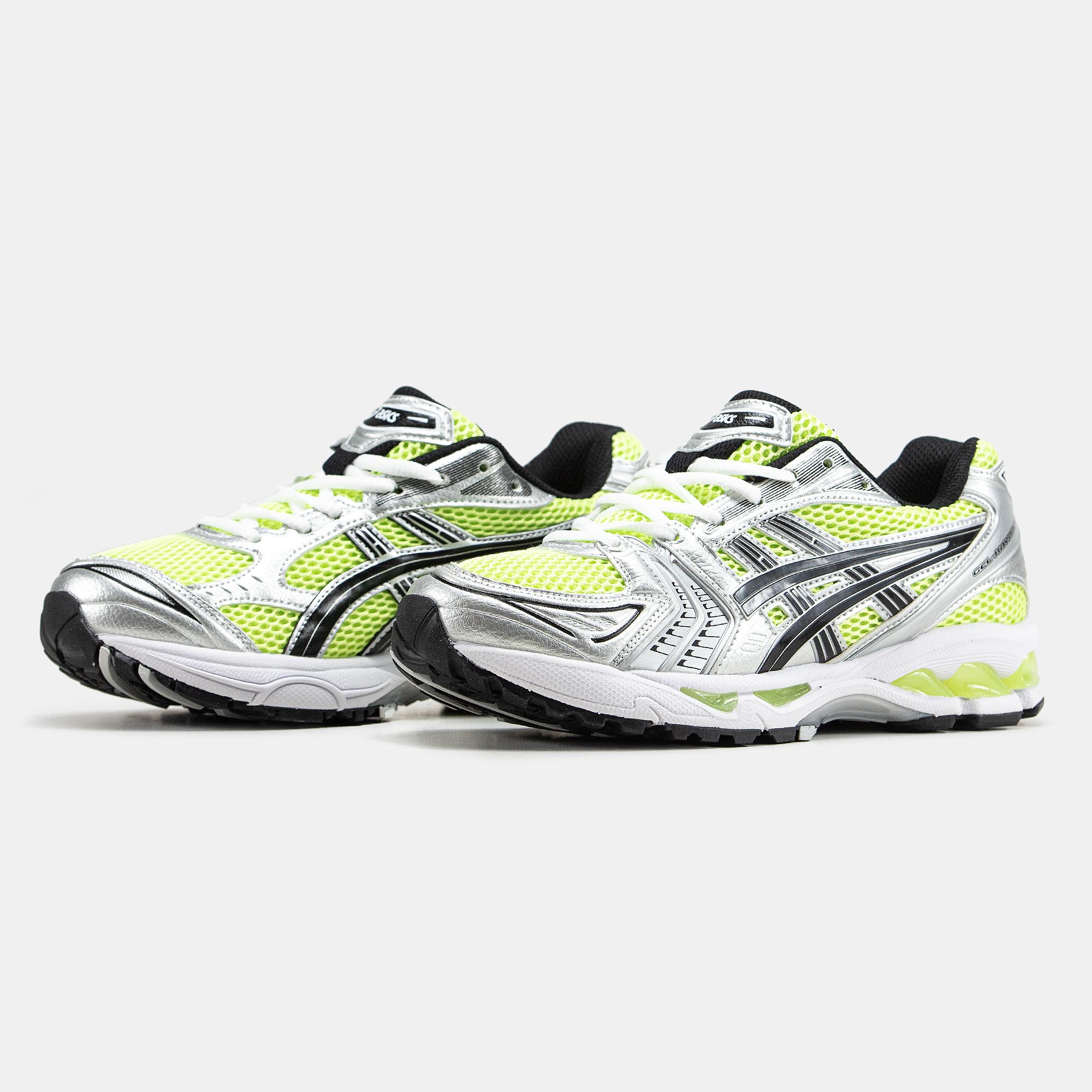 Asics Gel-Kayano 14 Silver Black Lime - изображение 4