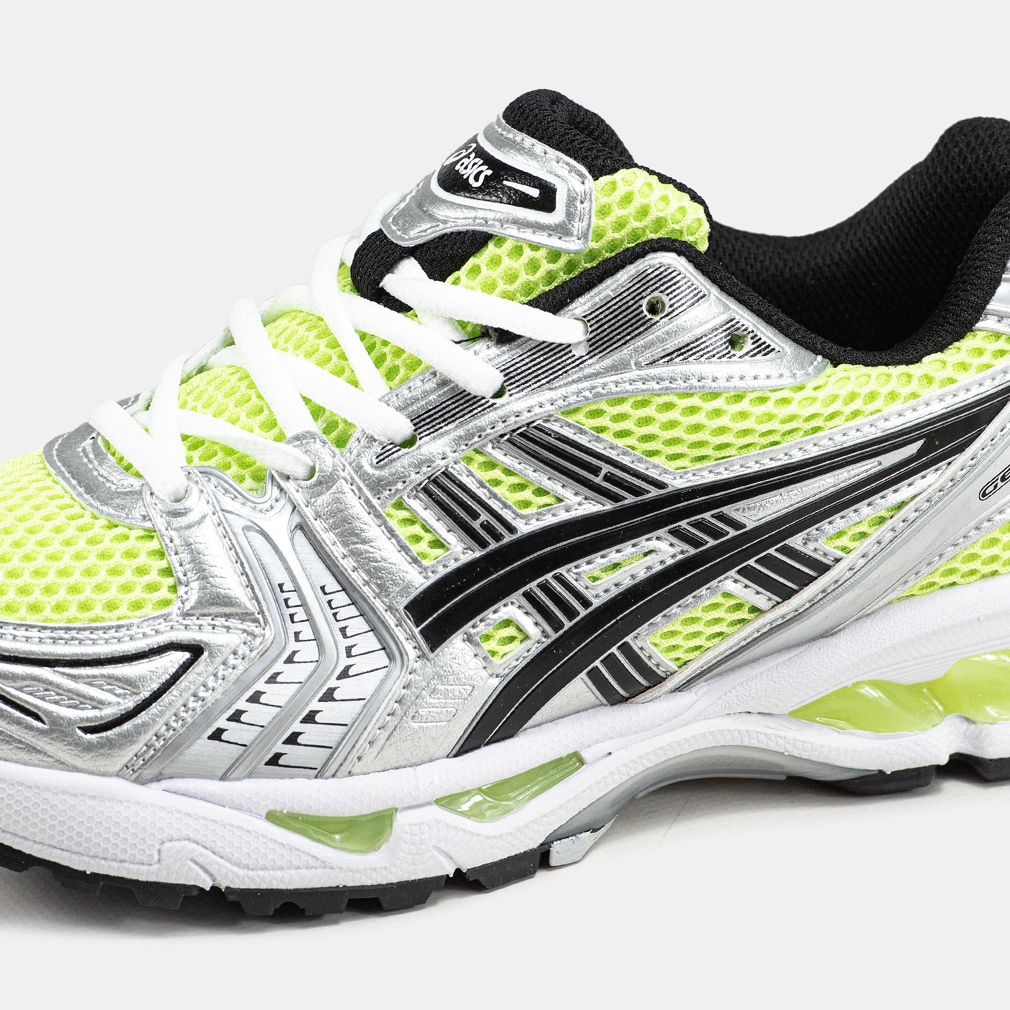 Asics Gel-Kayano 14 Silver Black Lime - изображение 8
