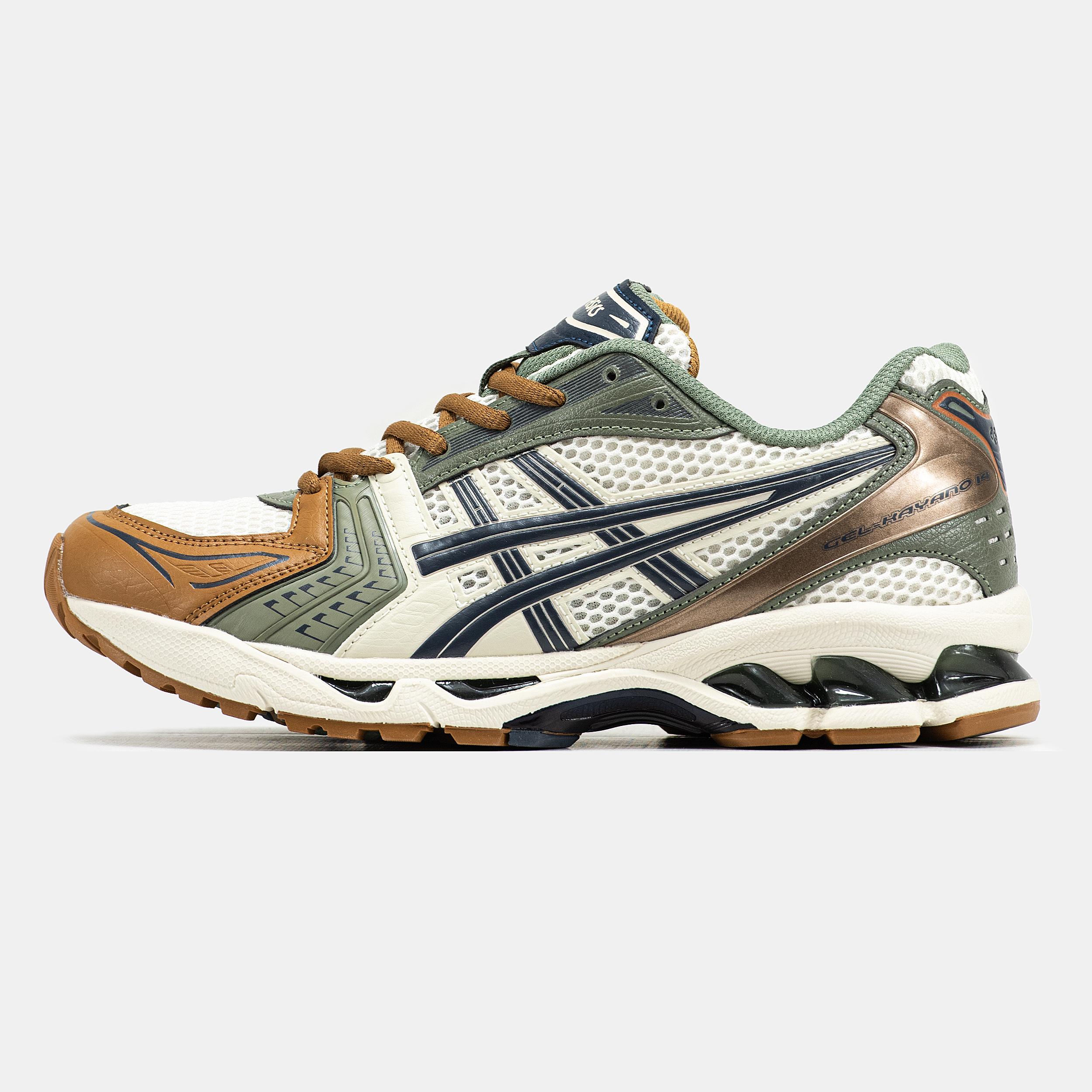 Asics Gel-Kayano 14 Cream Green Brown
