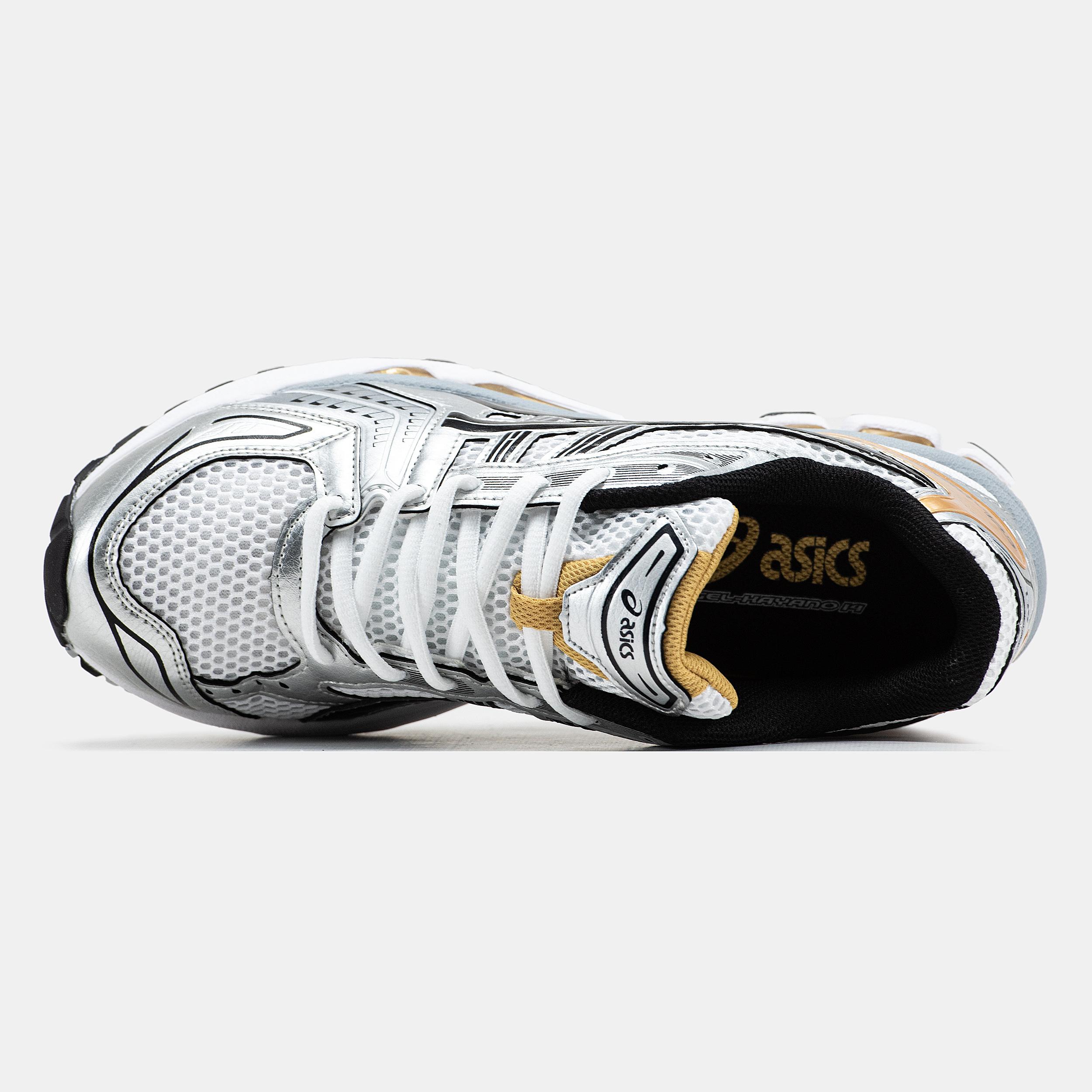 Asics Gel-Kayano 14 Silver Gold Black - изображение 1