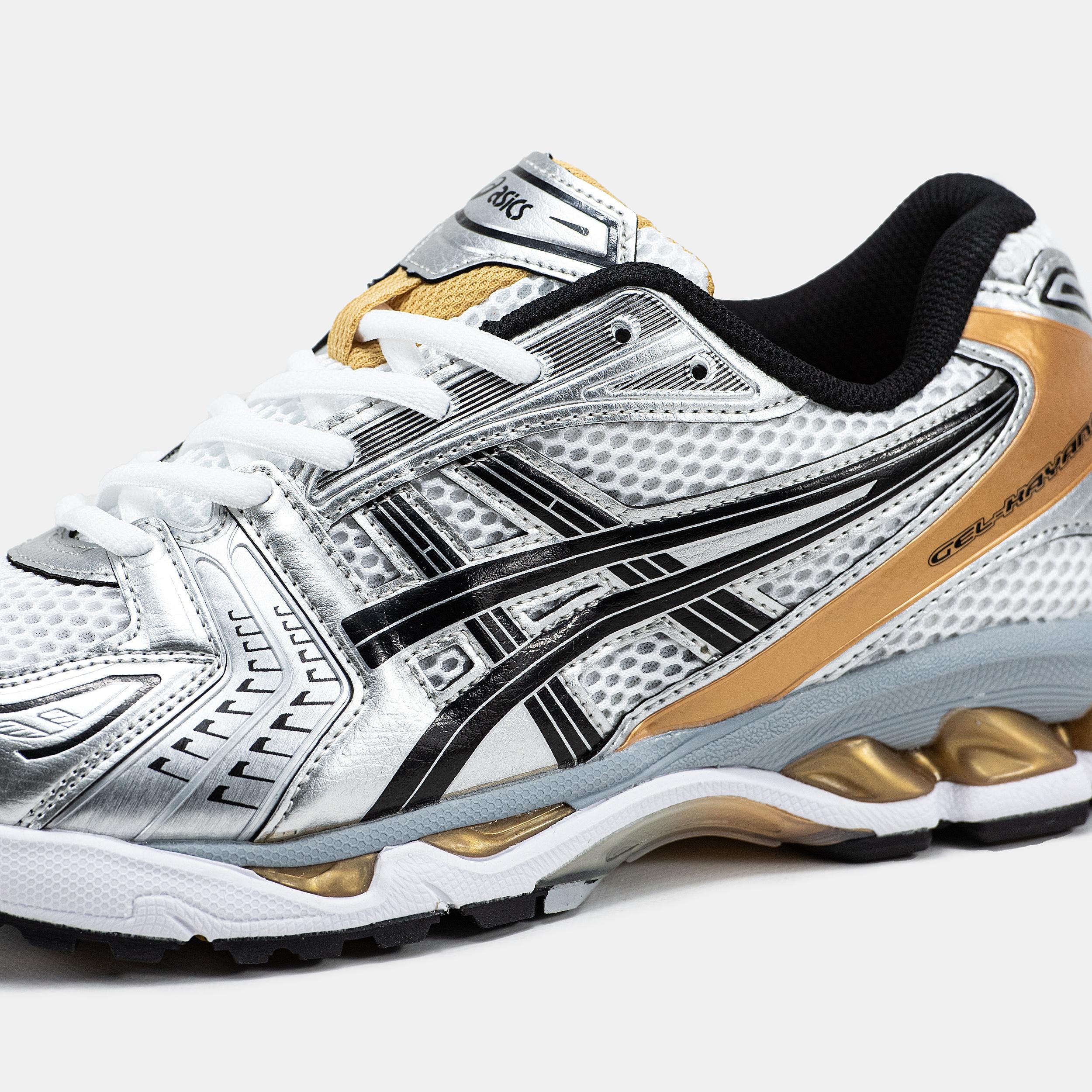 Asics Gel-Kayano 14 Silver Gold Black - изображение 4