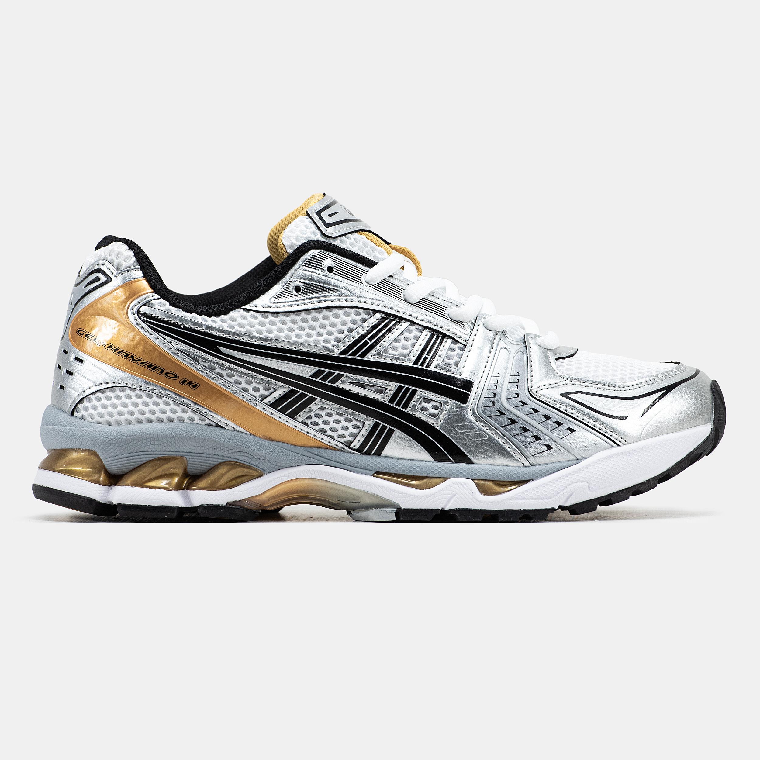 Asics Gel-Kayano 14 Silver Gold Black - изображение 6