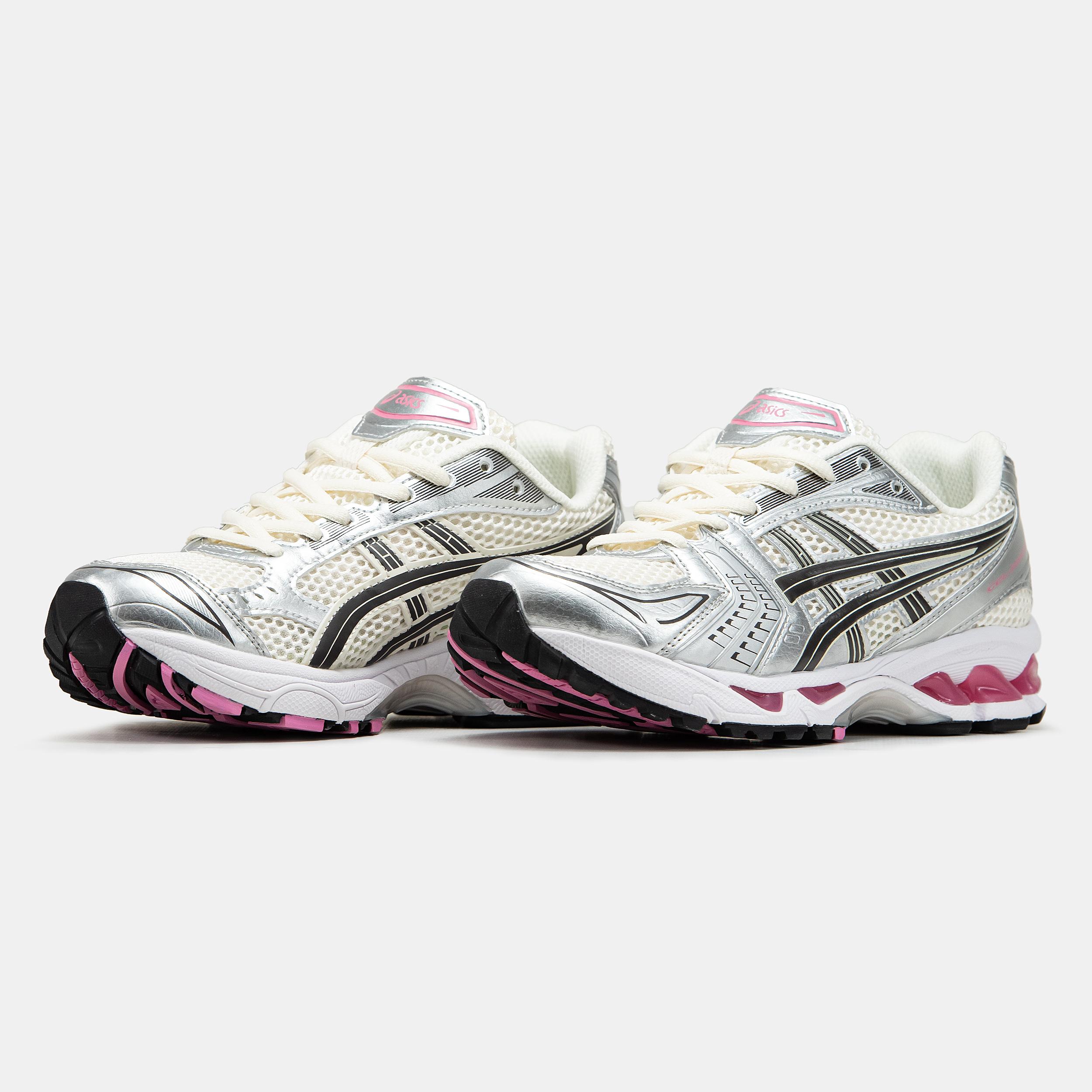 Asics Gel-Kayano 14 Silver White Pink - изображение 7