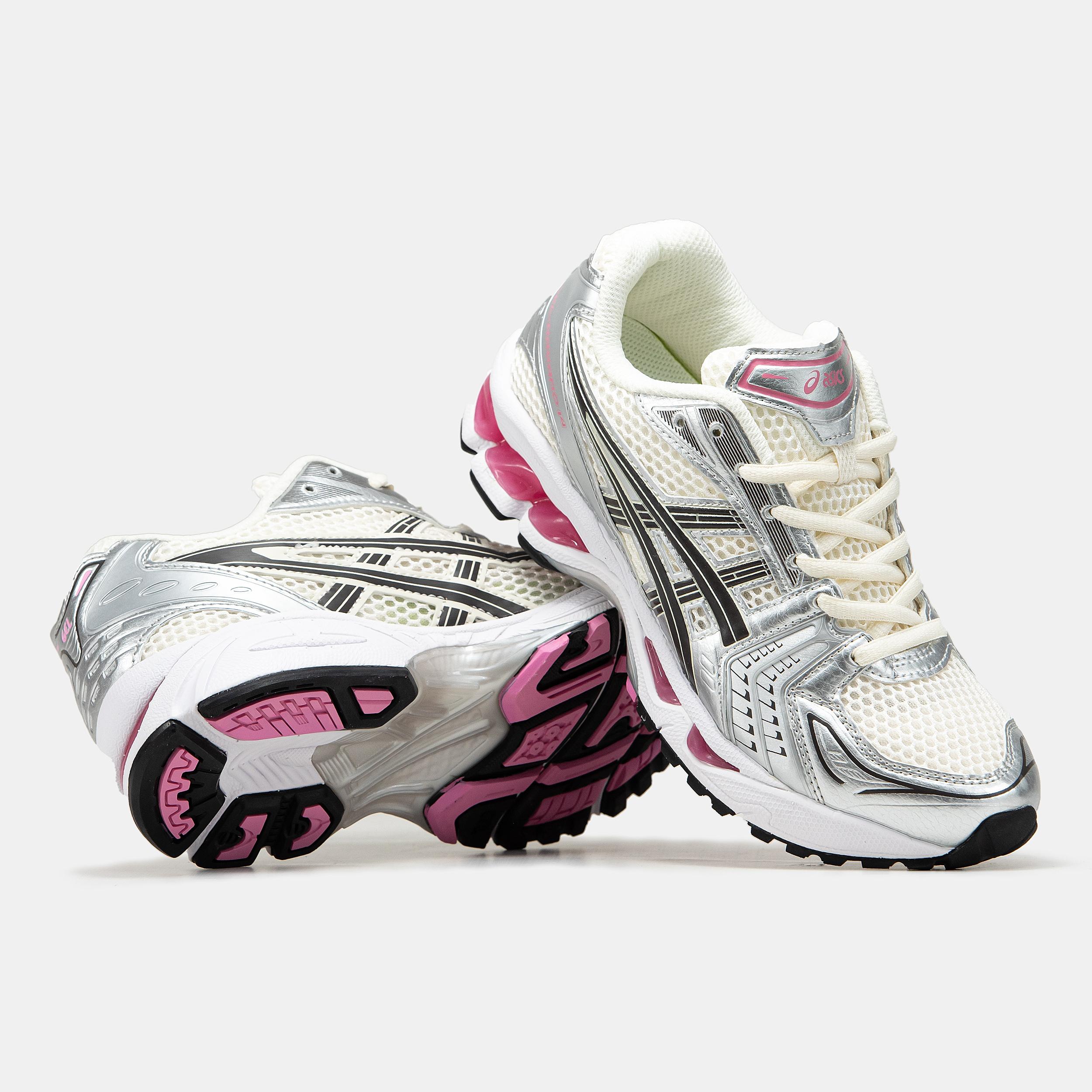 Asics Gel-Kayano 14 Silver White Pink - изображение 8
