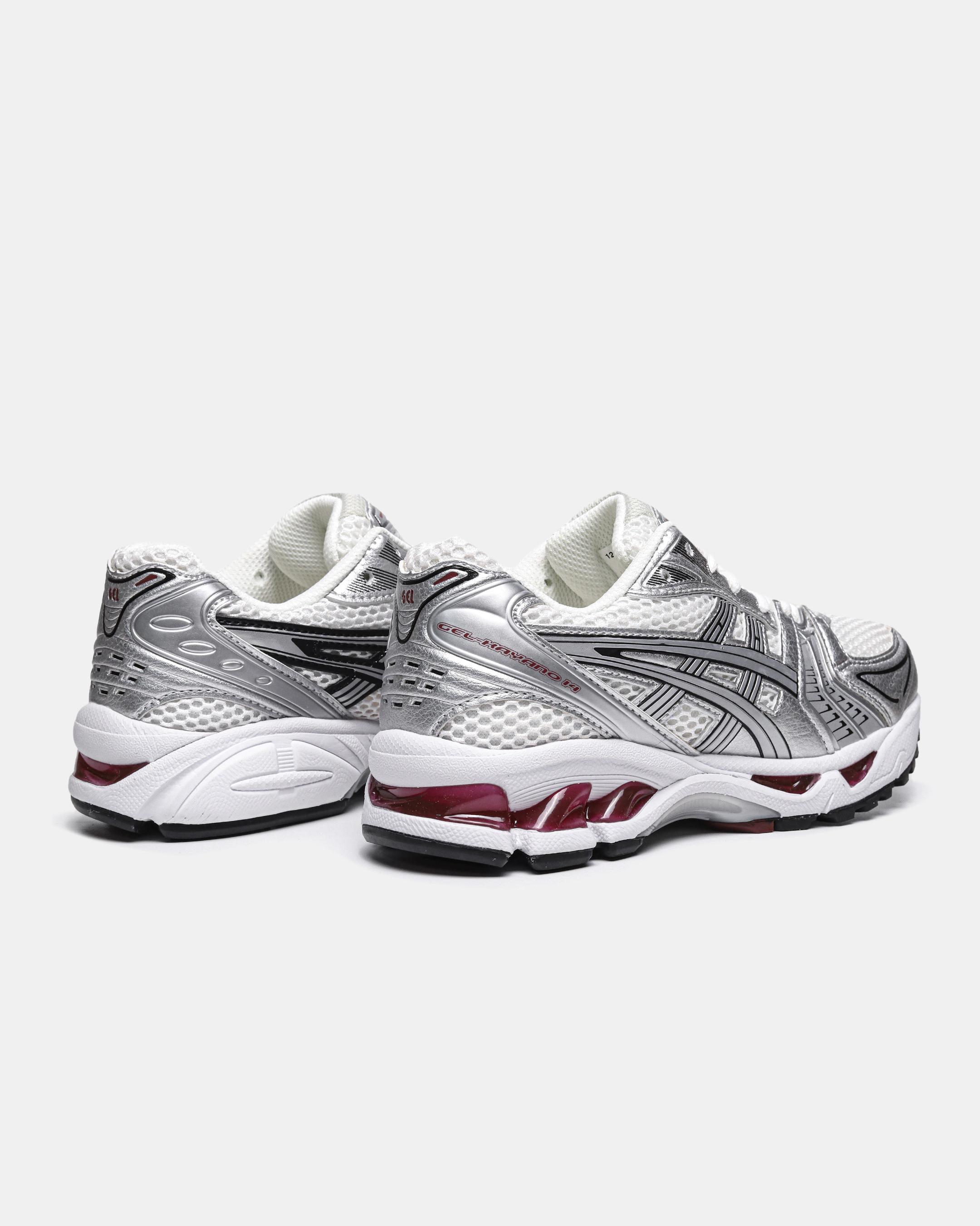 Asics Gel-Kayano 14 White Silver Red - изображение 9
