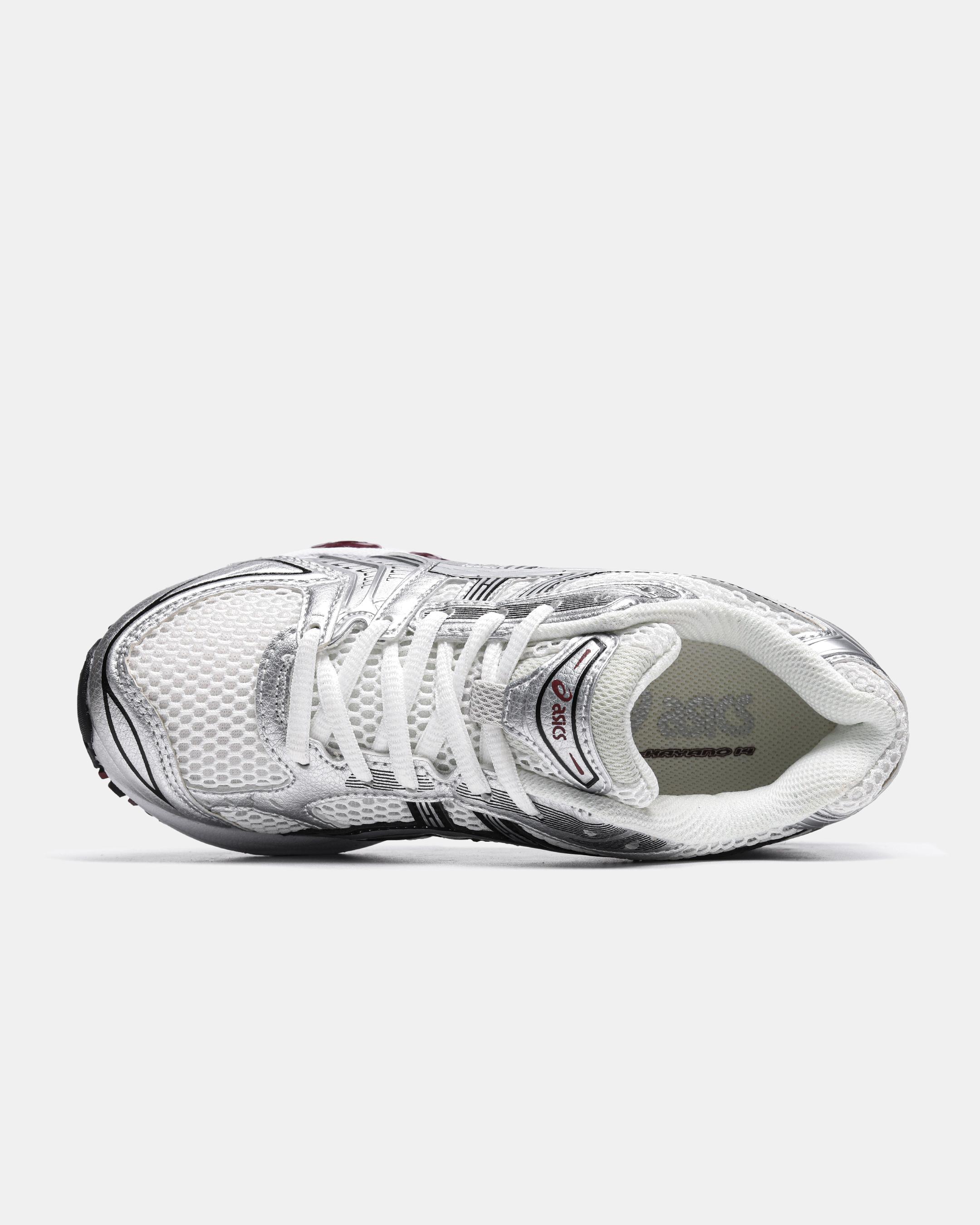 Asics Gel-Kayano 14 White Silver Red - изображение 5