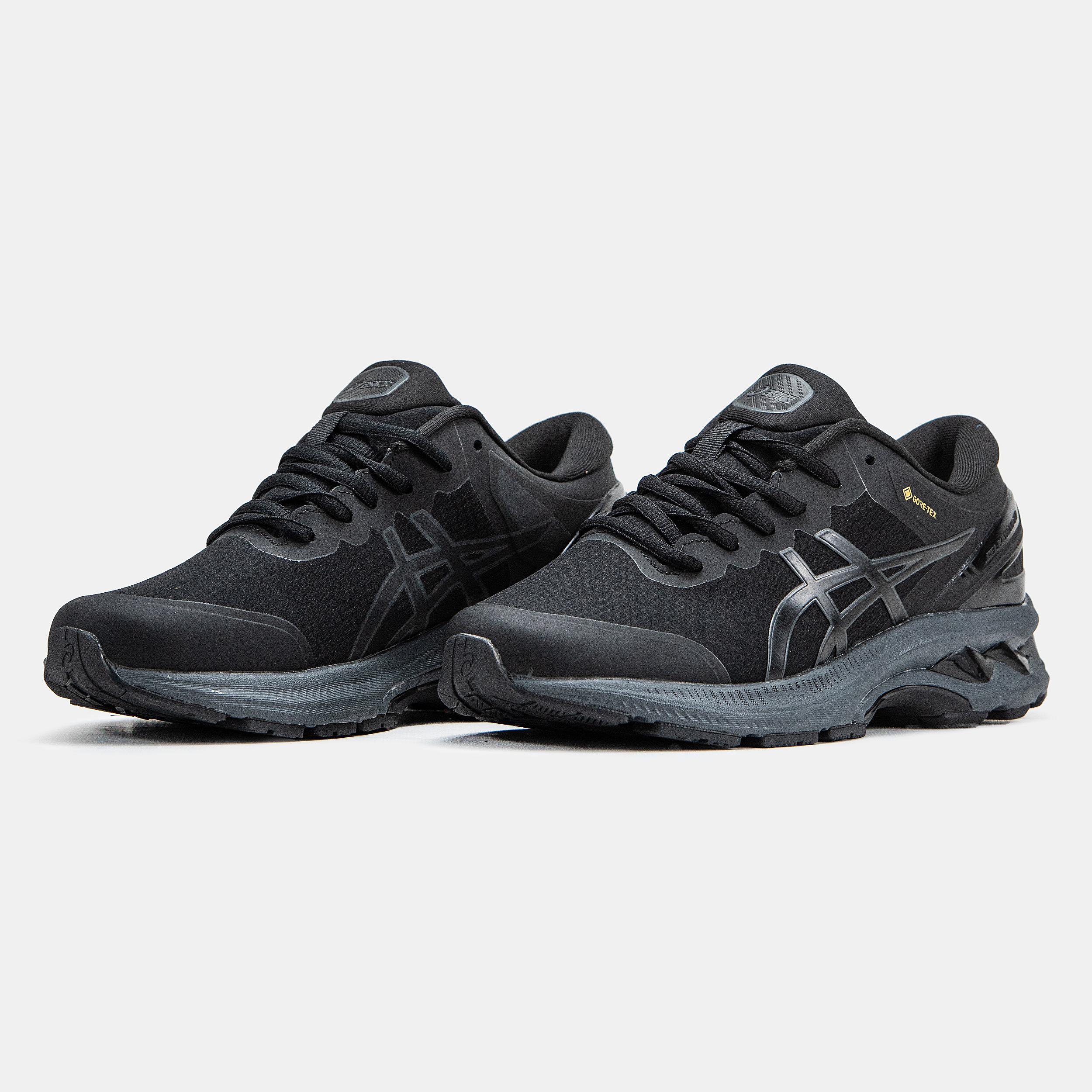 Asics Gel-Kayano 27 Gore-Tex Black Grey - изображение 6