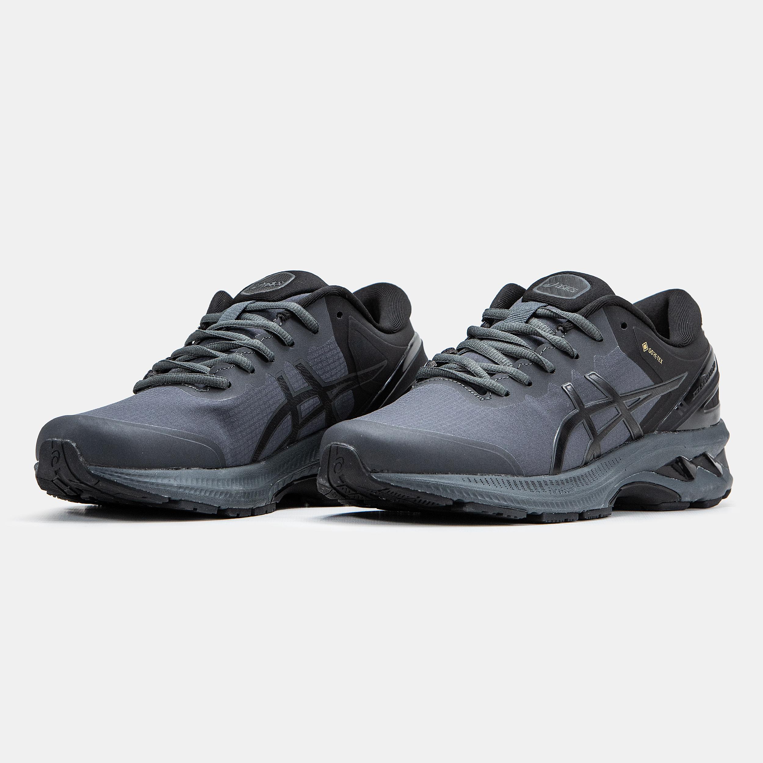 Asics Gel-Kayano 27 Gore-Tex Dark Grey Black - изображение 6