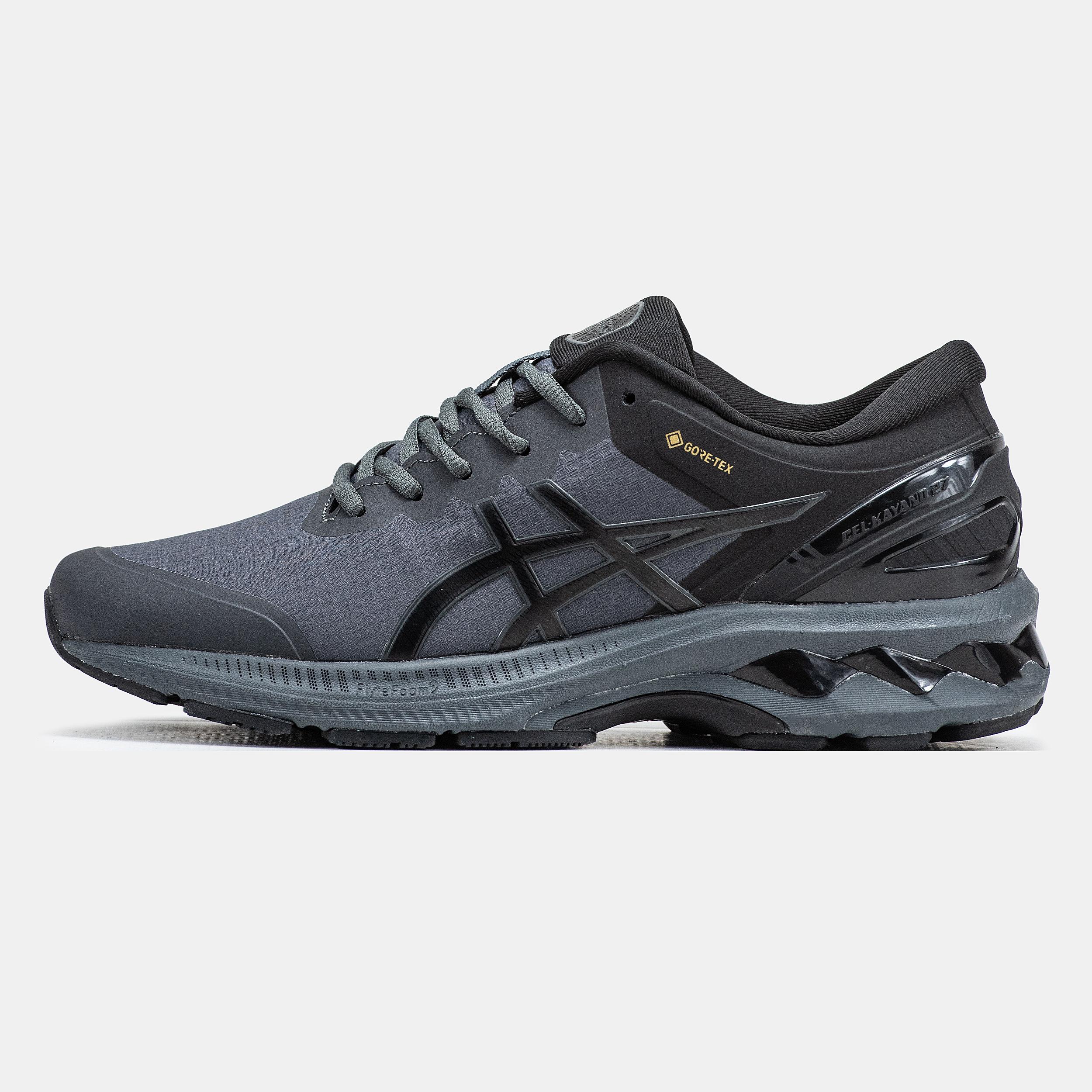 Asics Gel-Kayano 27 Gore-Tex Dark Grey Black