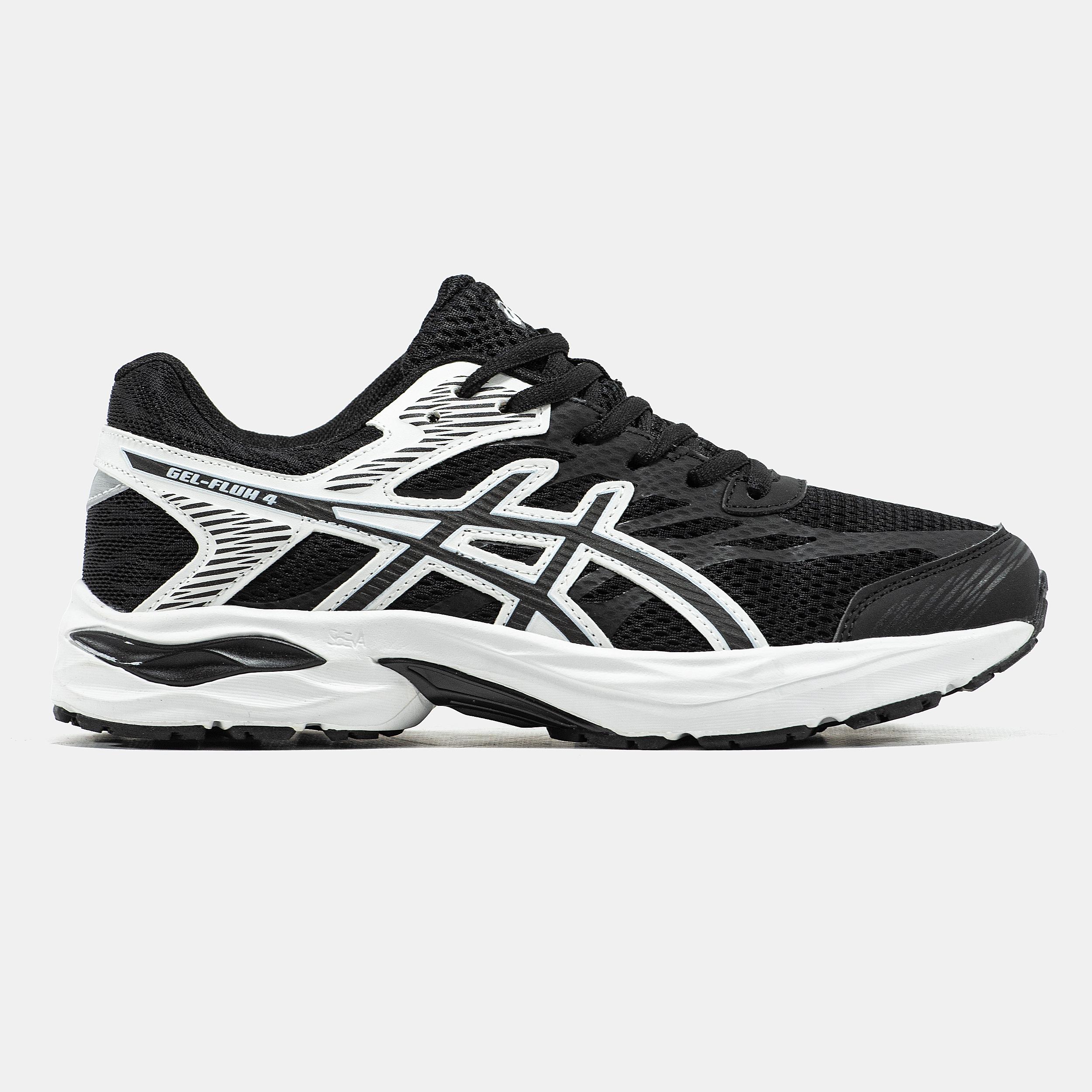 Asics Gel-Flux 4 Black White - изображение 4