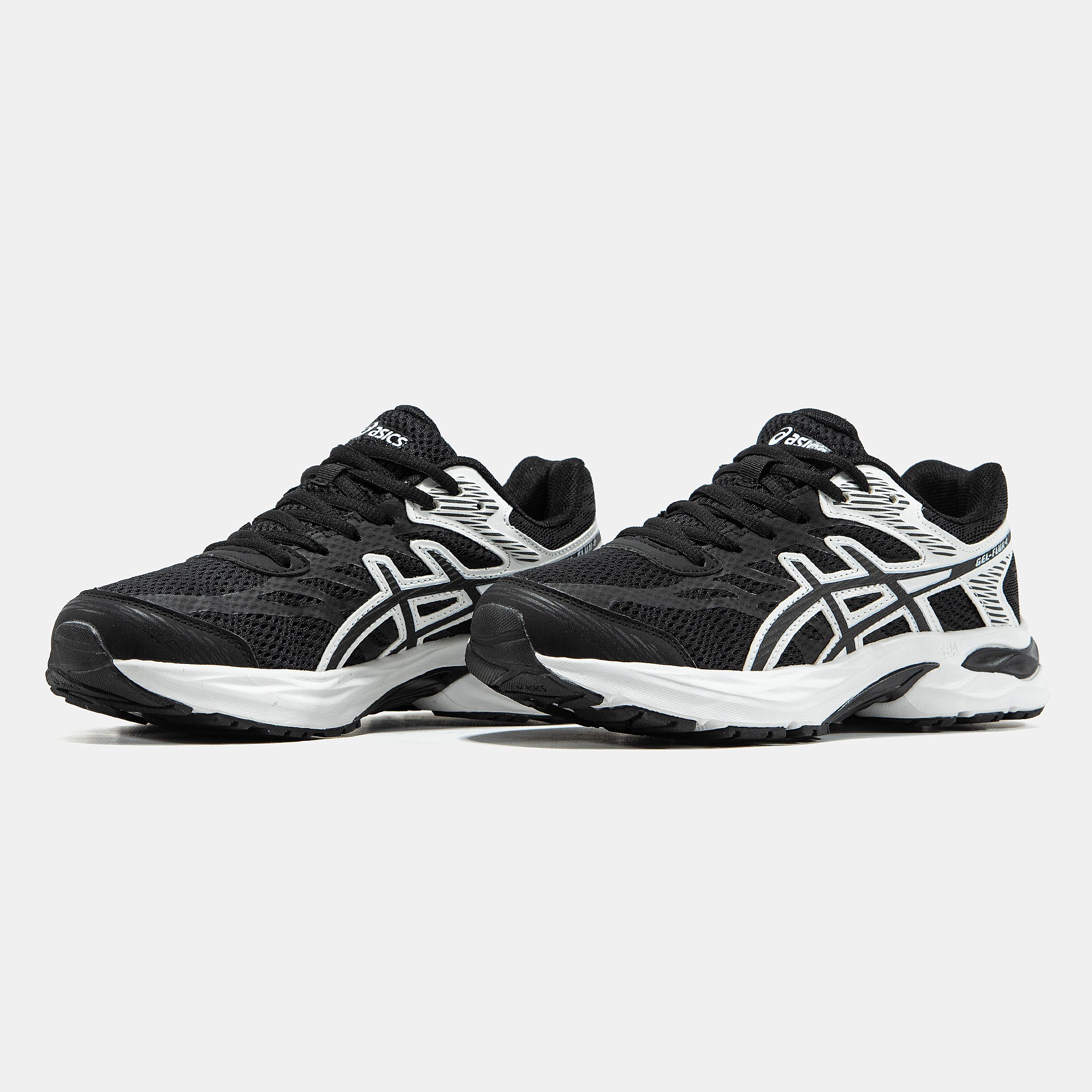 Asics Gel-Flux 4 Black White - изображение 6
