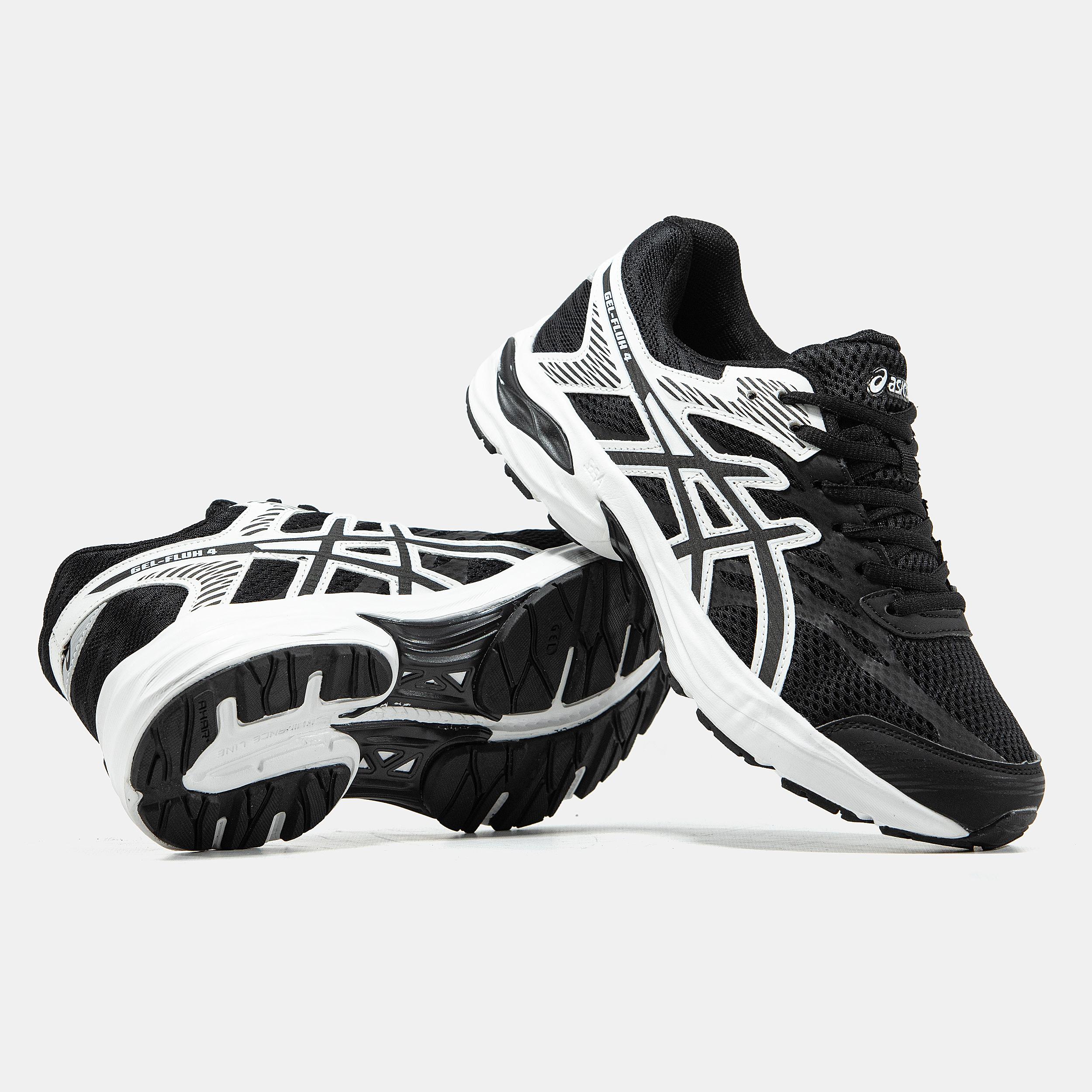Asics Gel-Flux 4 Black White - изображение 7