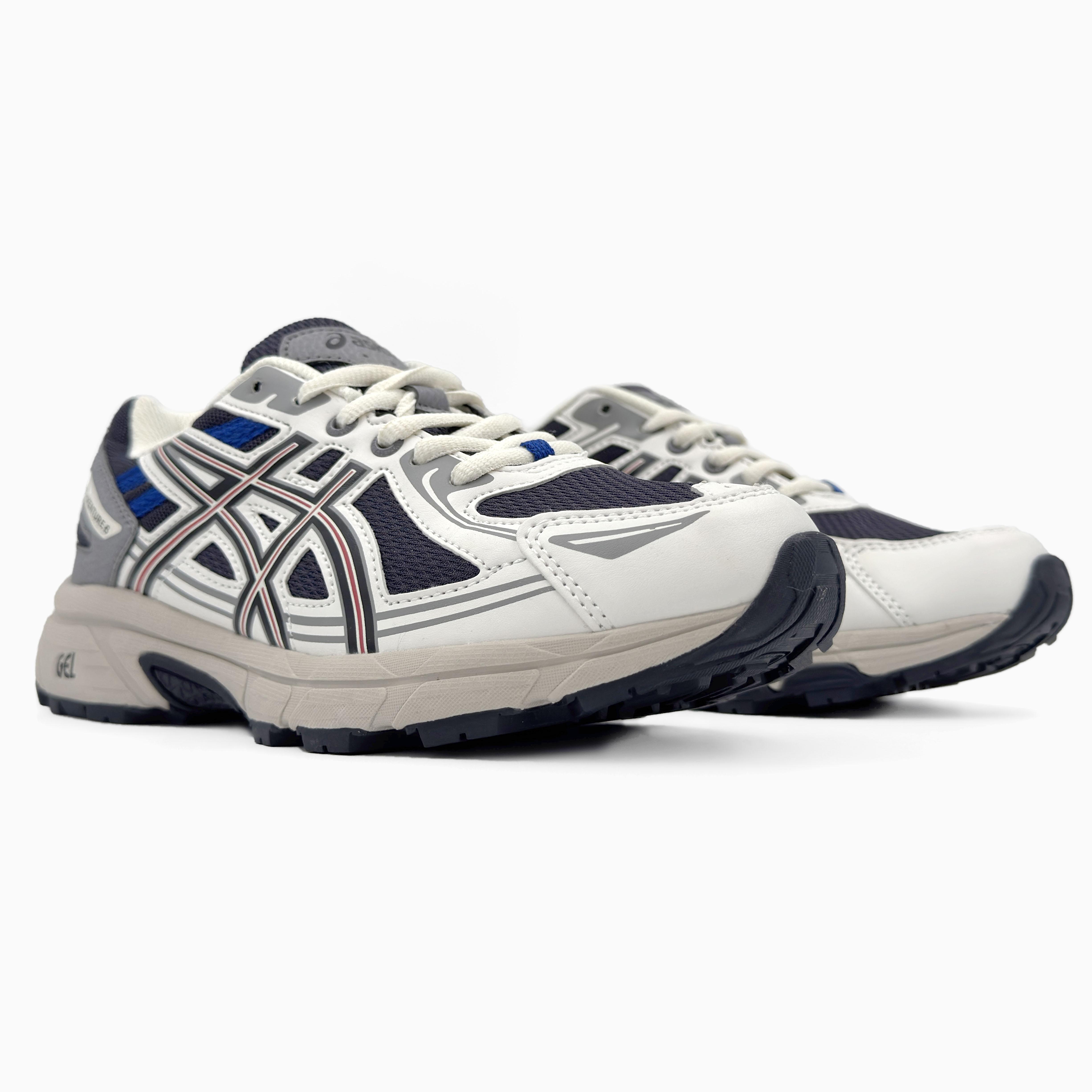 Asics Gel-Venture 6 White Navy Red - изображение 3
