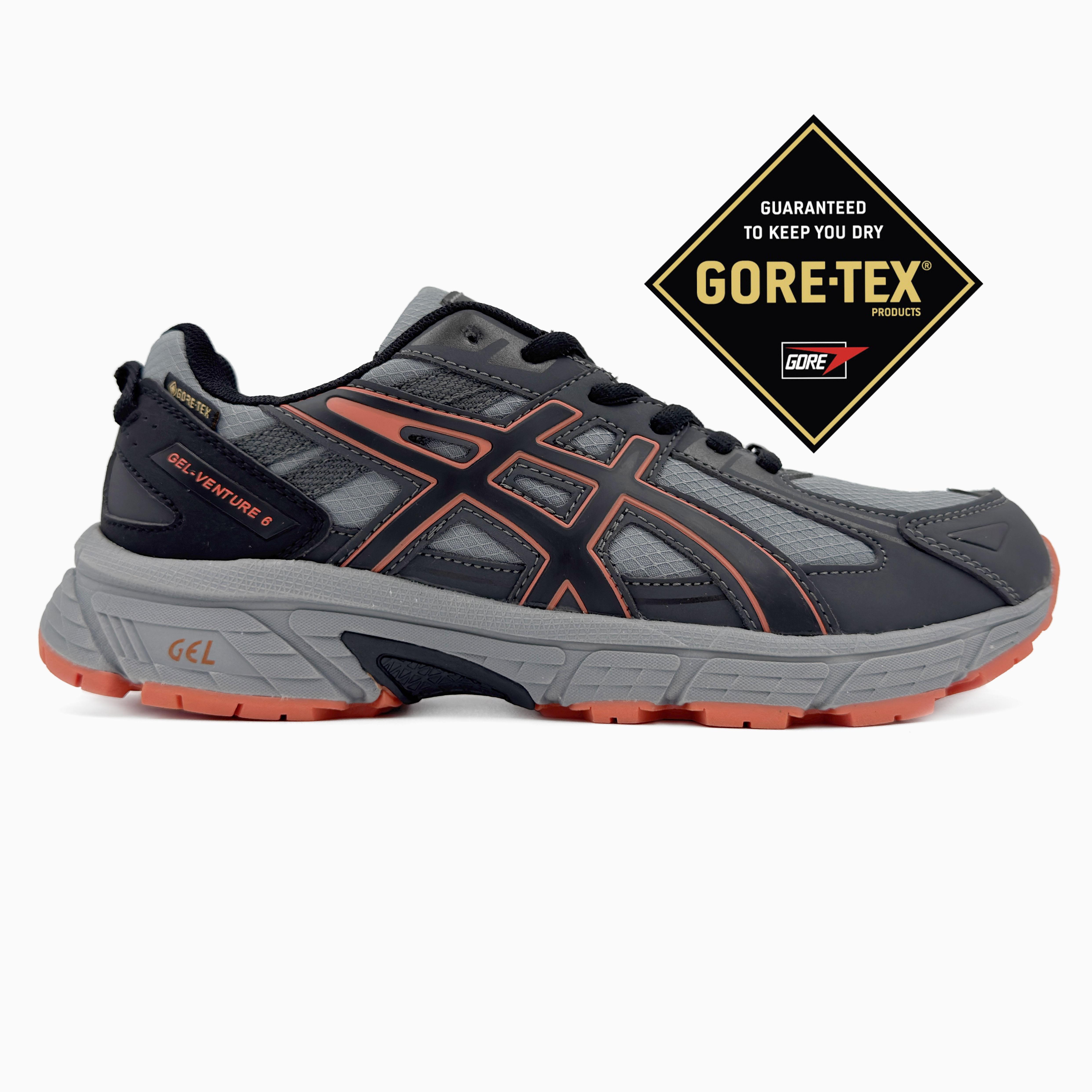 Asics Gel-Venture 6 GTX Black Grey Orange - изображение 6