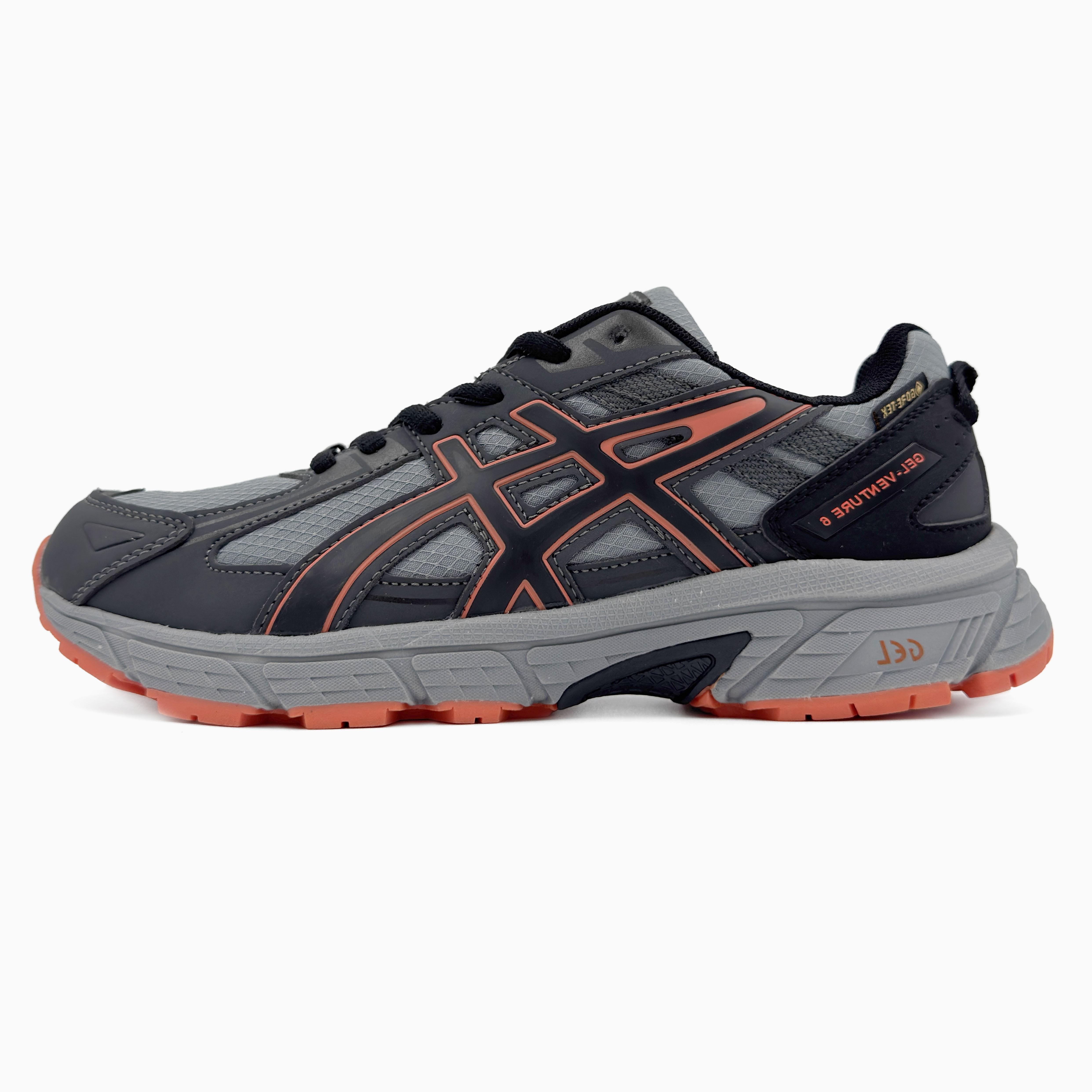 Asics Gel-Venture 6 GTX Black Grey Orange