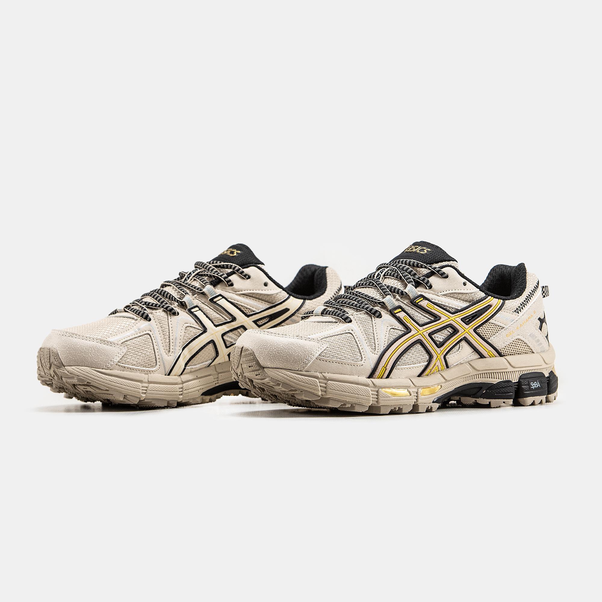 Asics Gel-Kahana 8 "Birch Black Yellow" - изображение 5