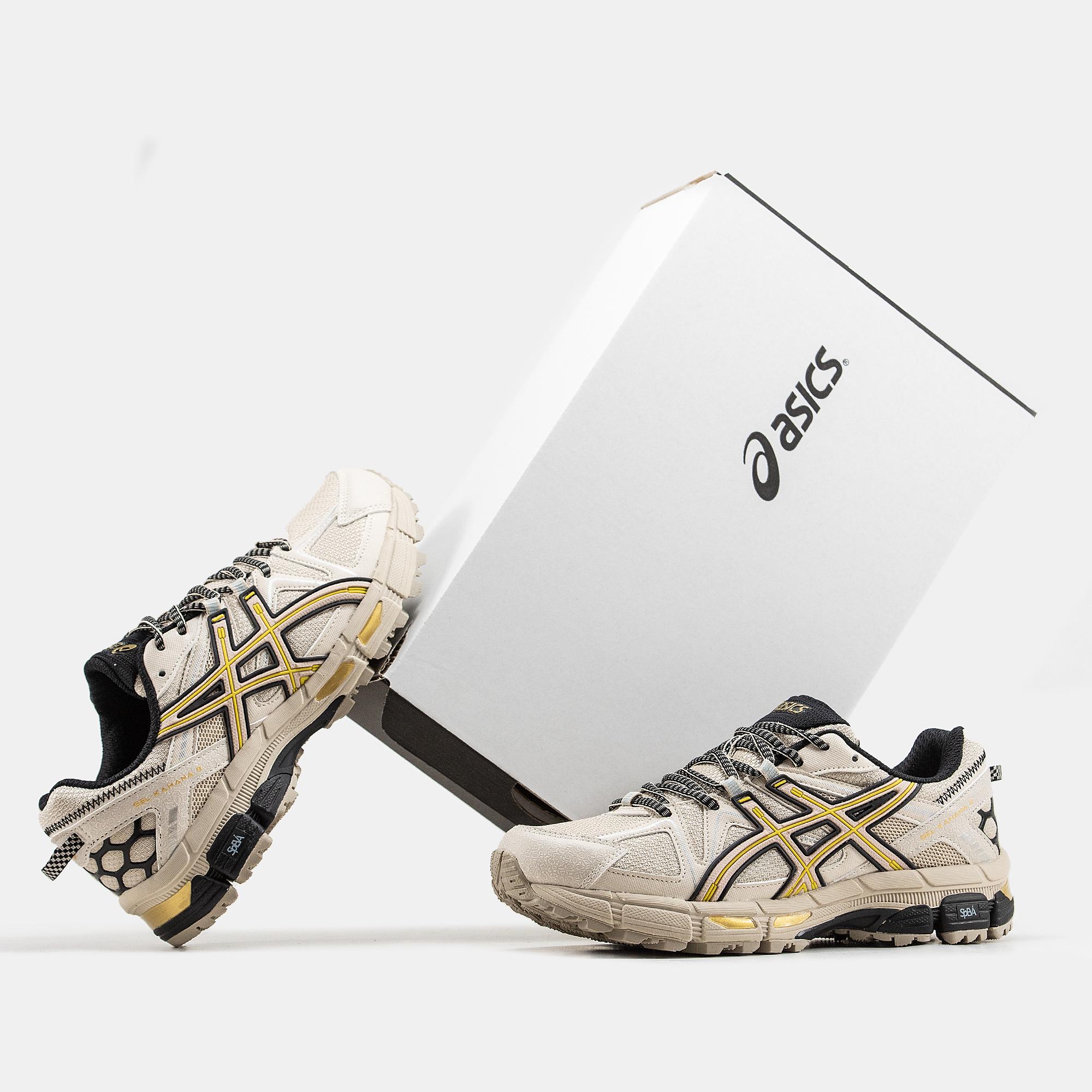 Asics Gel-Kahana 8 "Birch Black Yellow" - изображение 6
