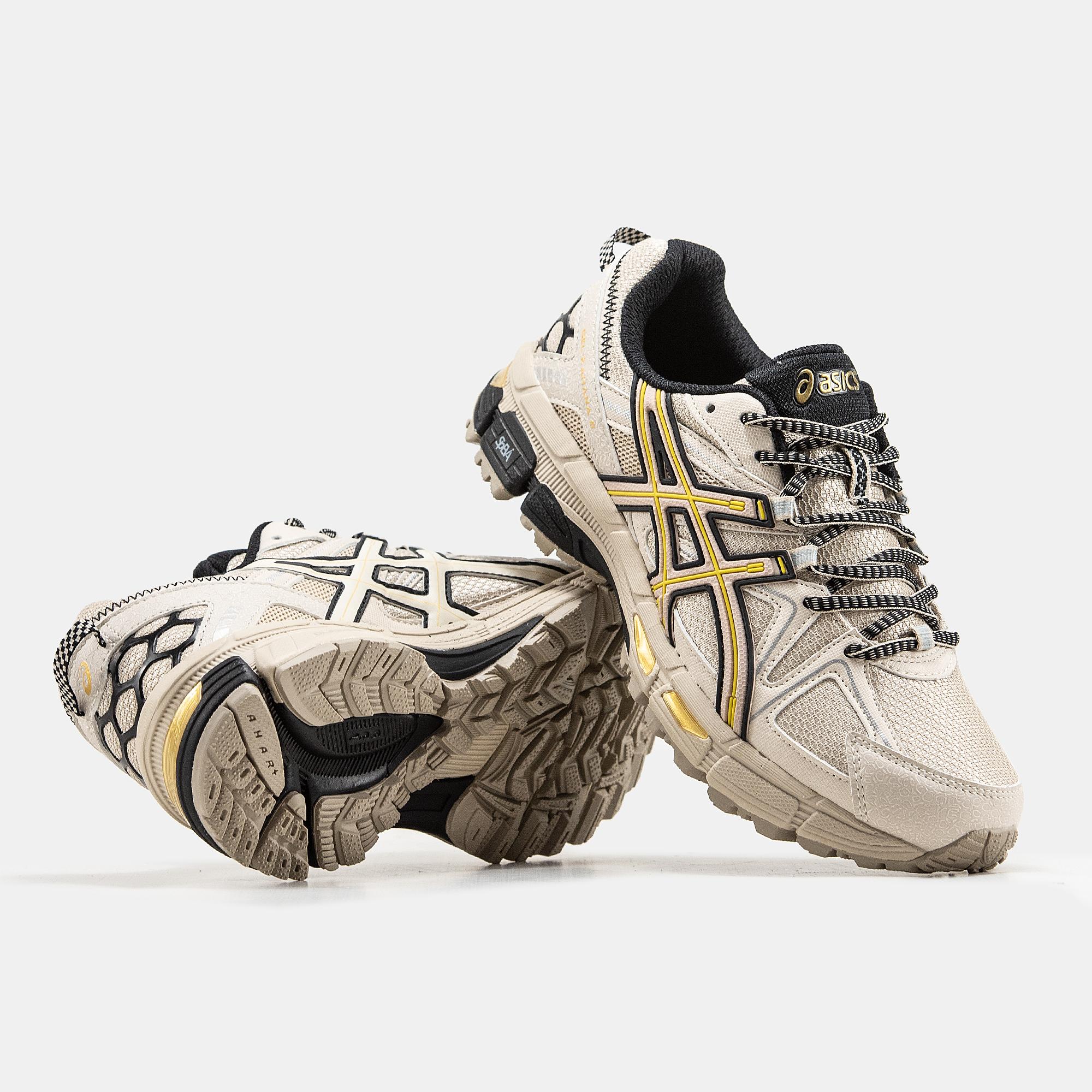 Asics Gel-Kahana 8 "Birch Black Yellow" - изображение 7