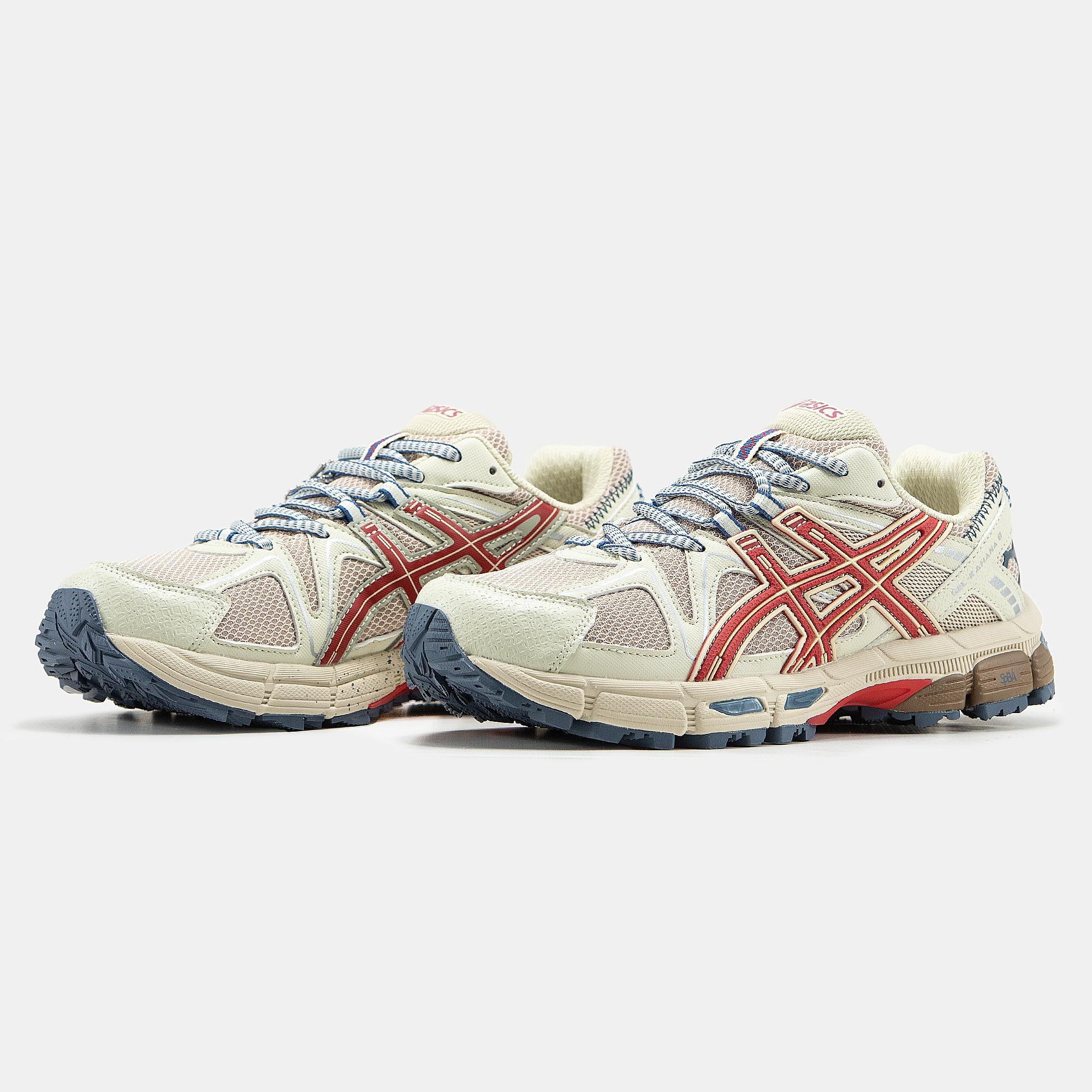 Asics Gel-Kahana 8 Cream Red Blue - изображение 5