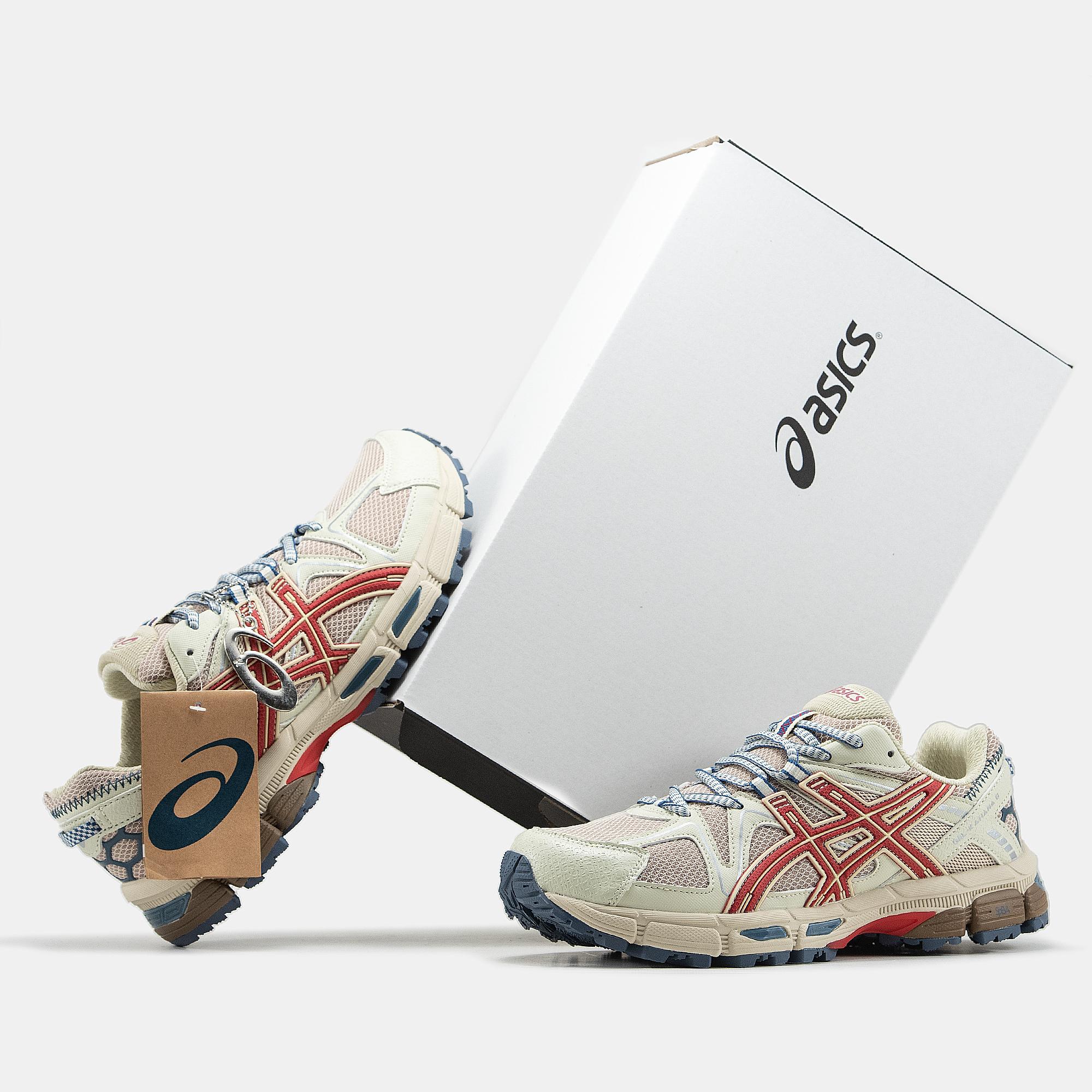 Asics Gel-Kahana 8 Cream Red Blue - изображение 7