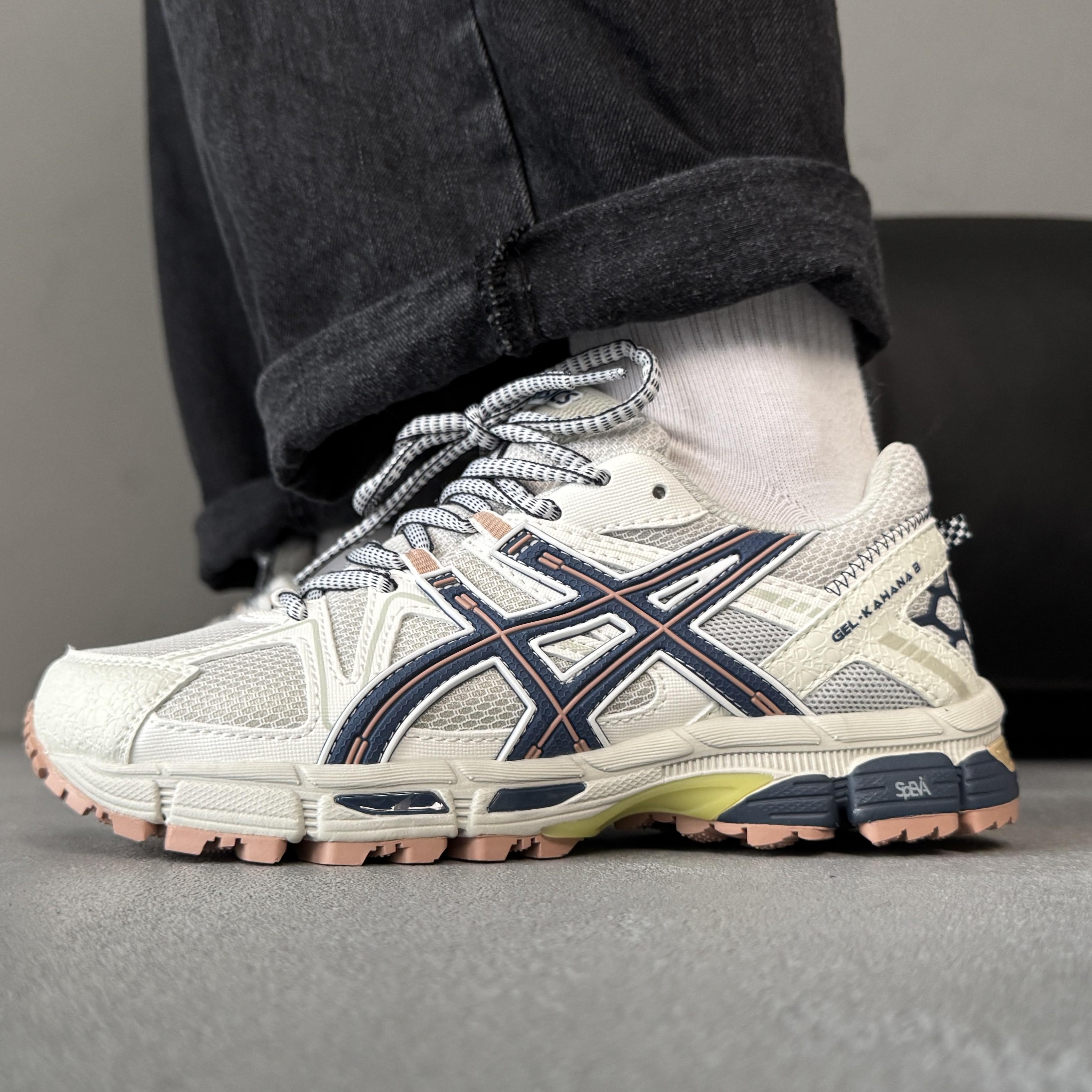 Asics Gel-Kahana 8 Cream Navy Beige - изображение 4