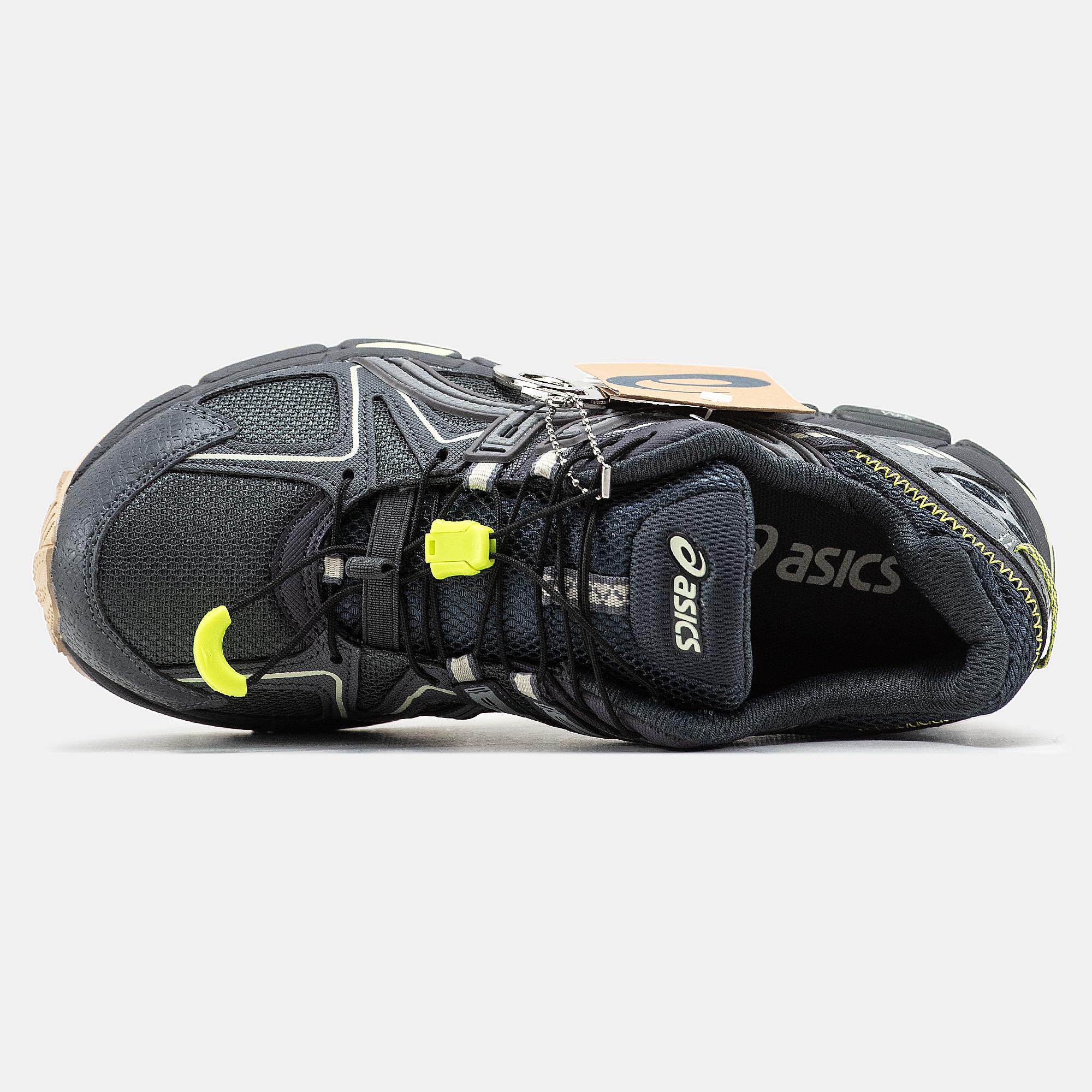 Asics Gel-Kahana 8 "Black Grey Lime" - изображение 2