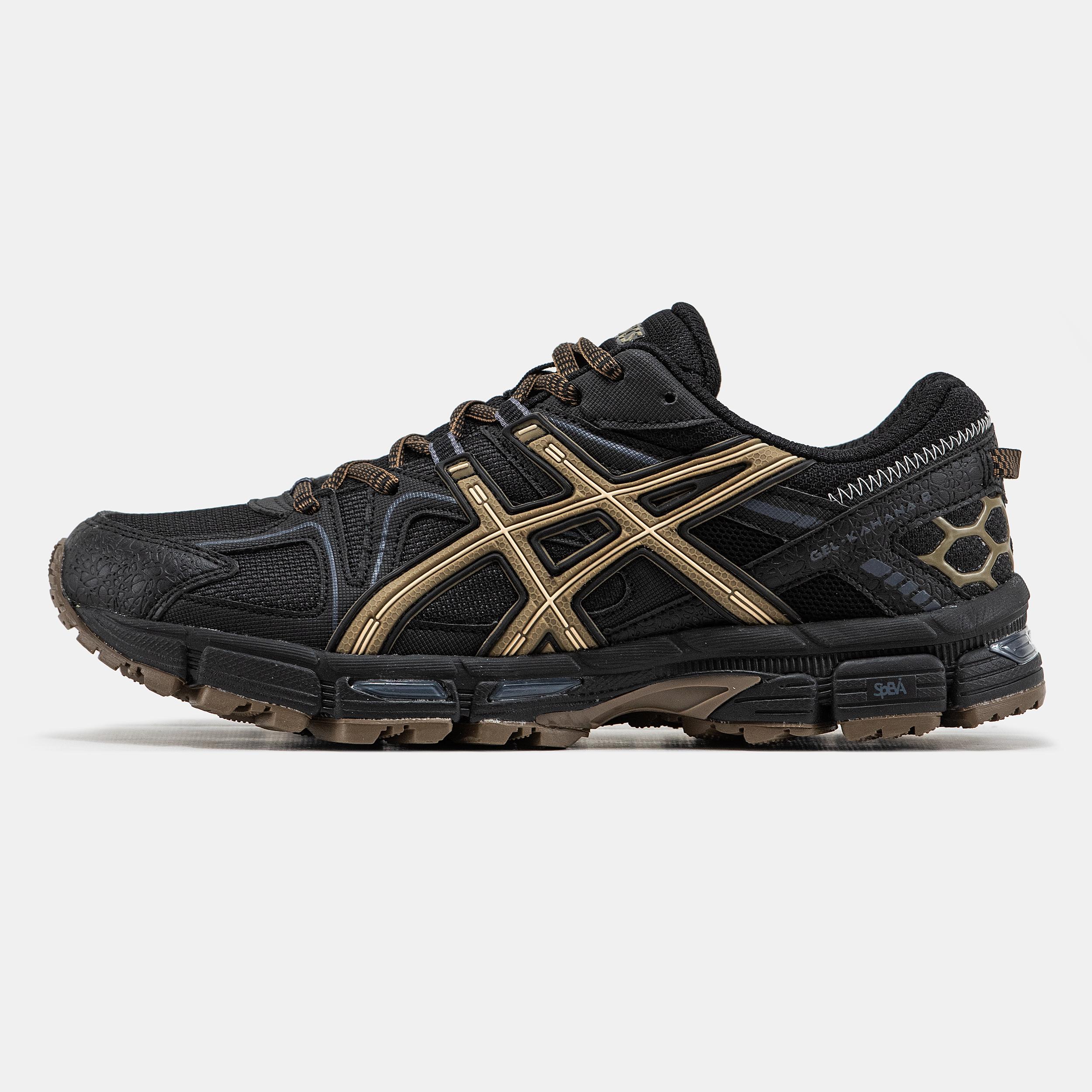 Asics Gel-Kahana 8 Black Gold Brown