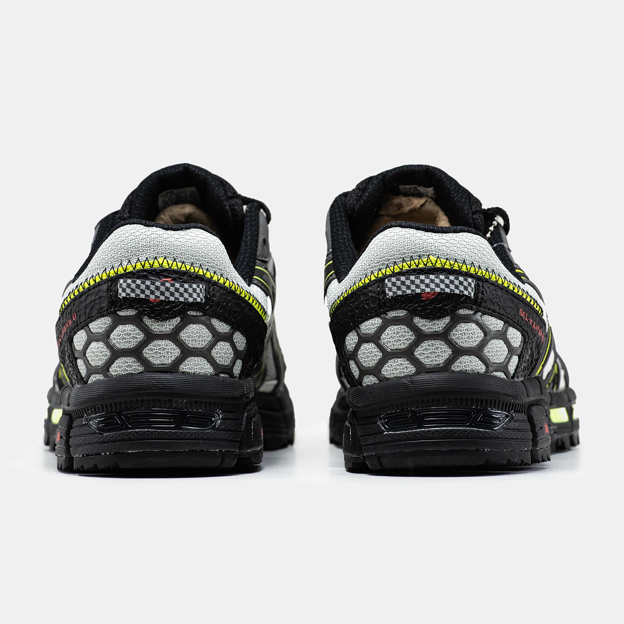 Asics Gel-Kahana 8 Grey Black Yellow - изображение 4