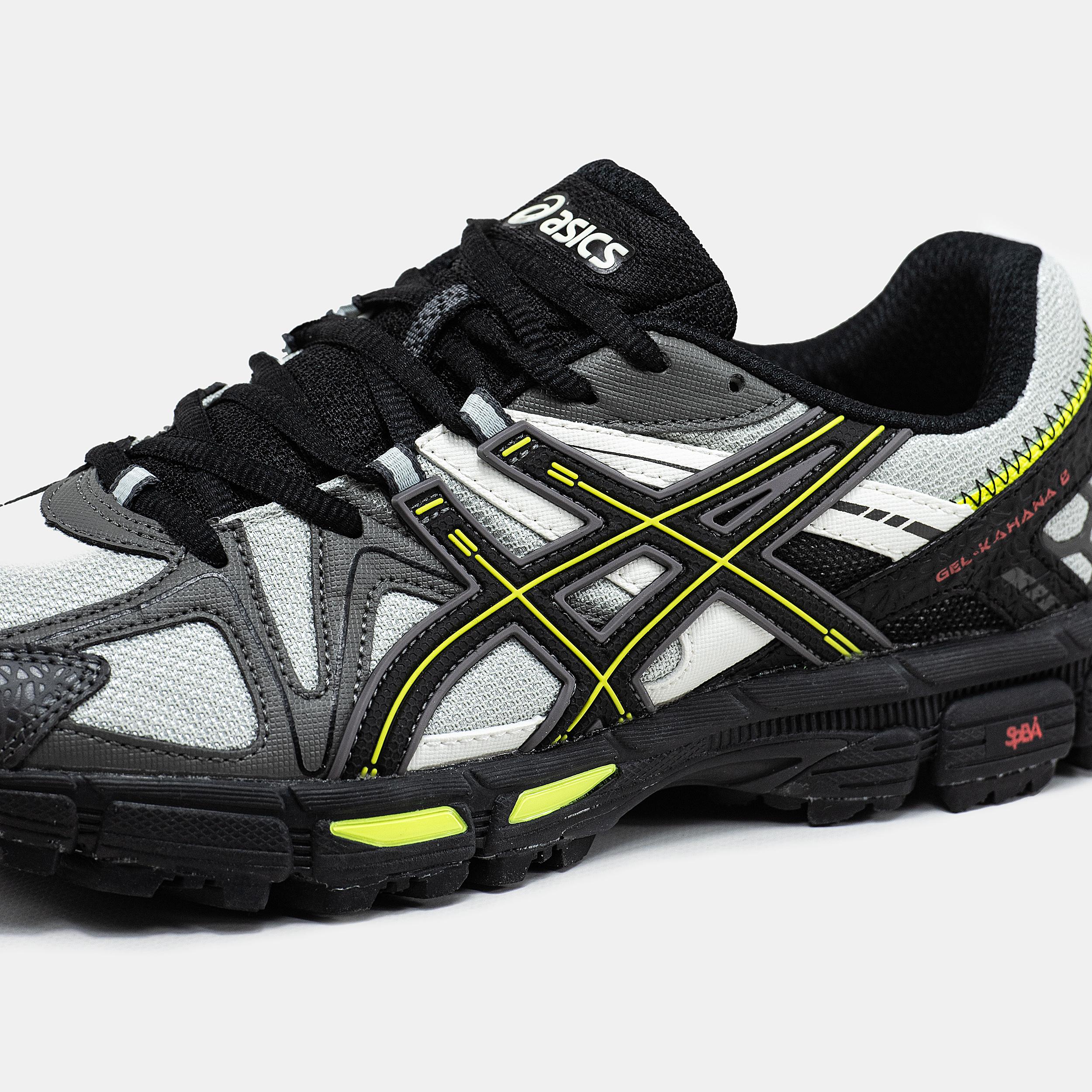 Asics Gel-Kahana 8 Grey Black Yellow - изображение 6