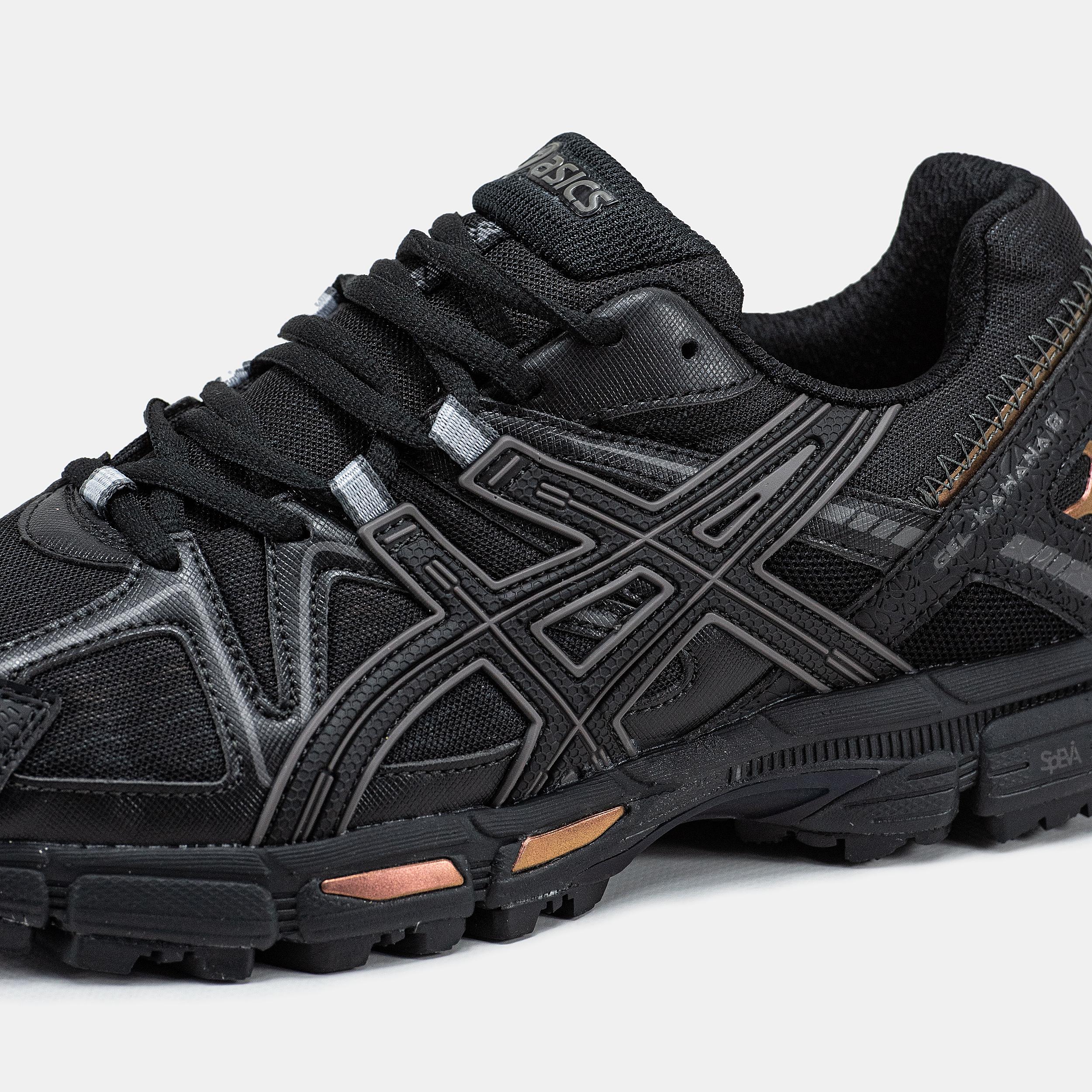 Asics Gel-Kahana 8 "Triple Black Bronze" - изображение 3