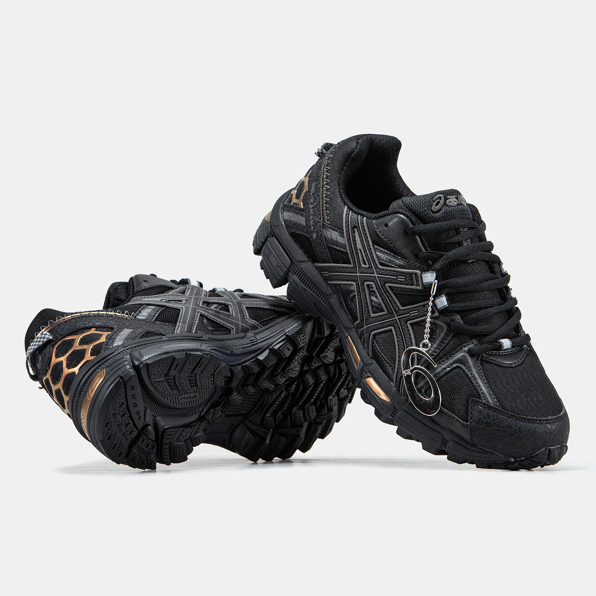 Asics Gel-Kahana 8 "Triple Black Bronze" - изображение 6
