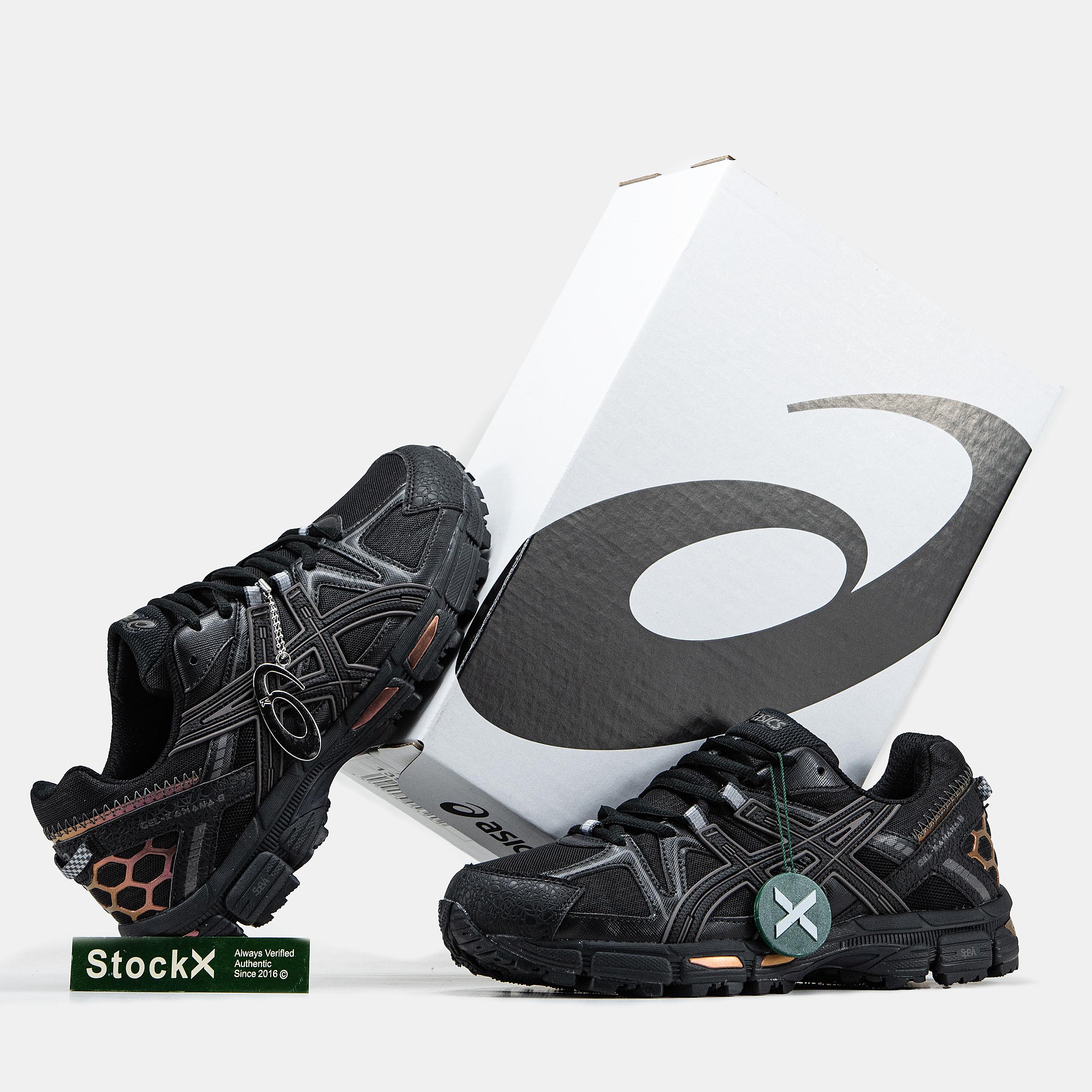 Asics Gel-Kahana 8 "Triple Black Bronze" - изображение 7
