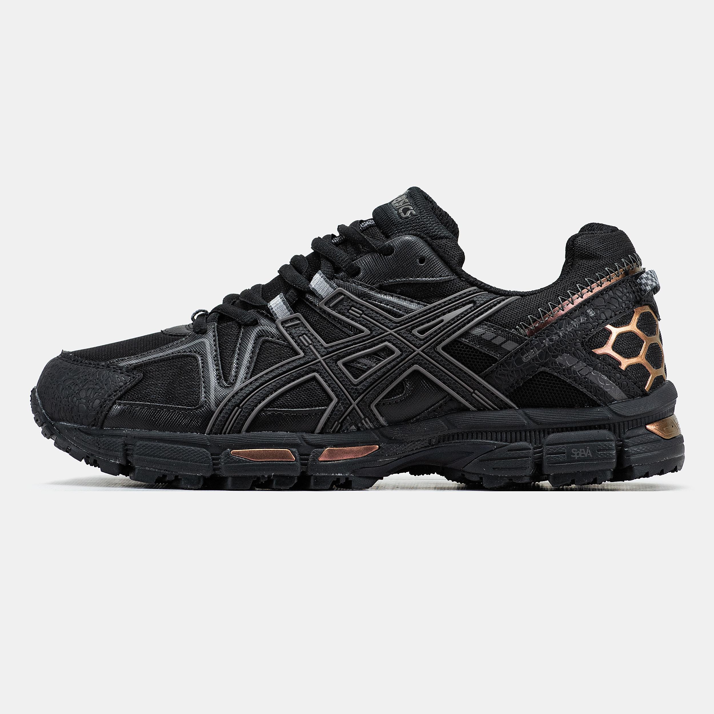 Asics Gel-Kahana 8 "Triple Black Bronze"