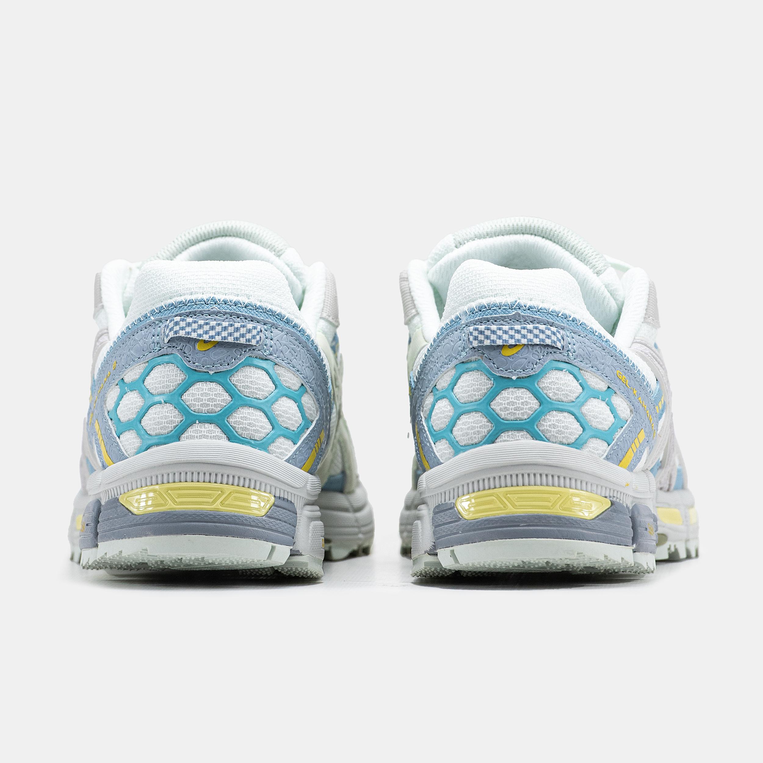 Asics Gel-Kahana 8 White Blue Yellow - изображение 5