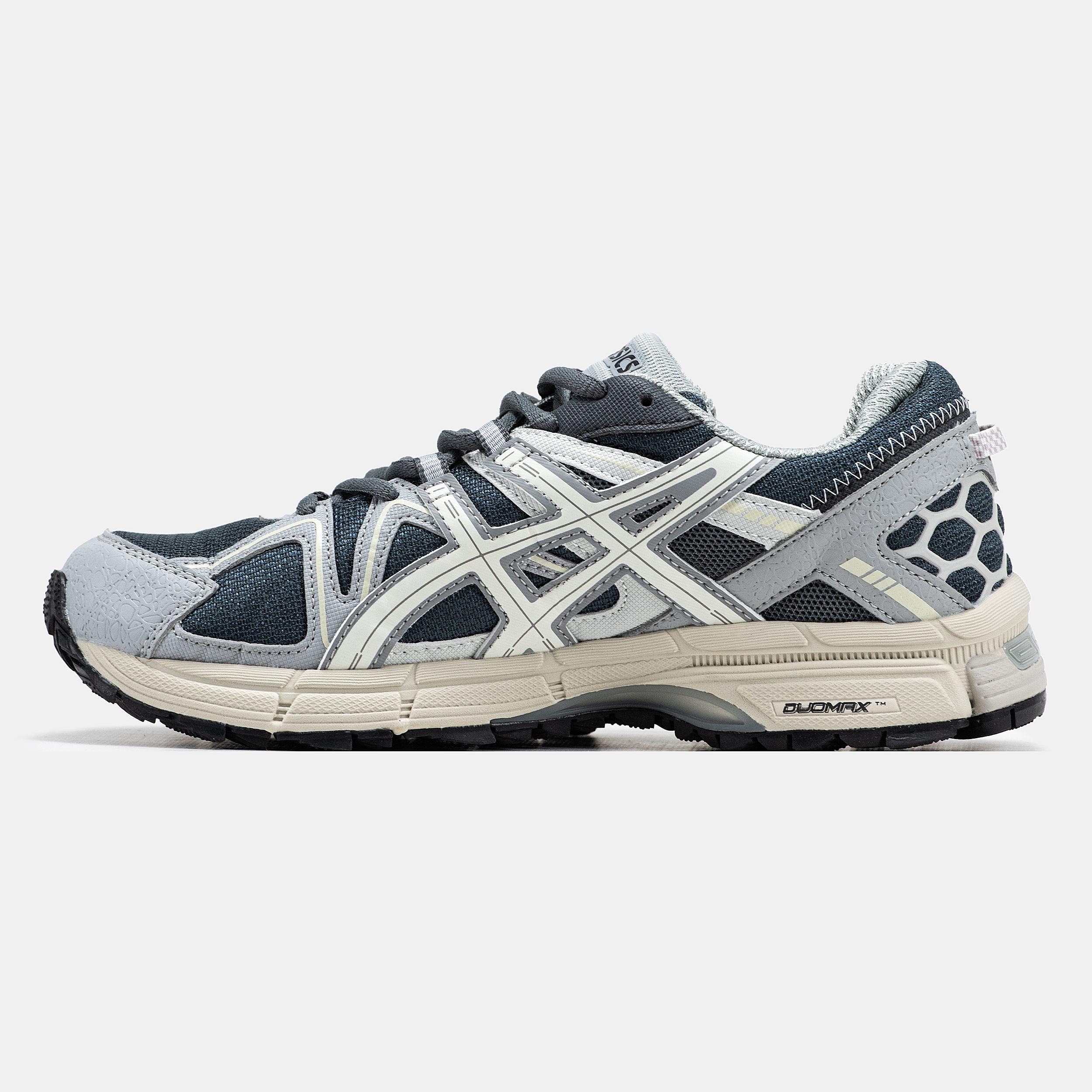 Asics Gel-Kahana 8 Grey Navy White - изображение 3