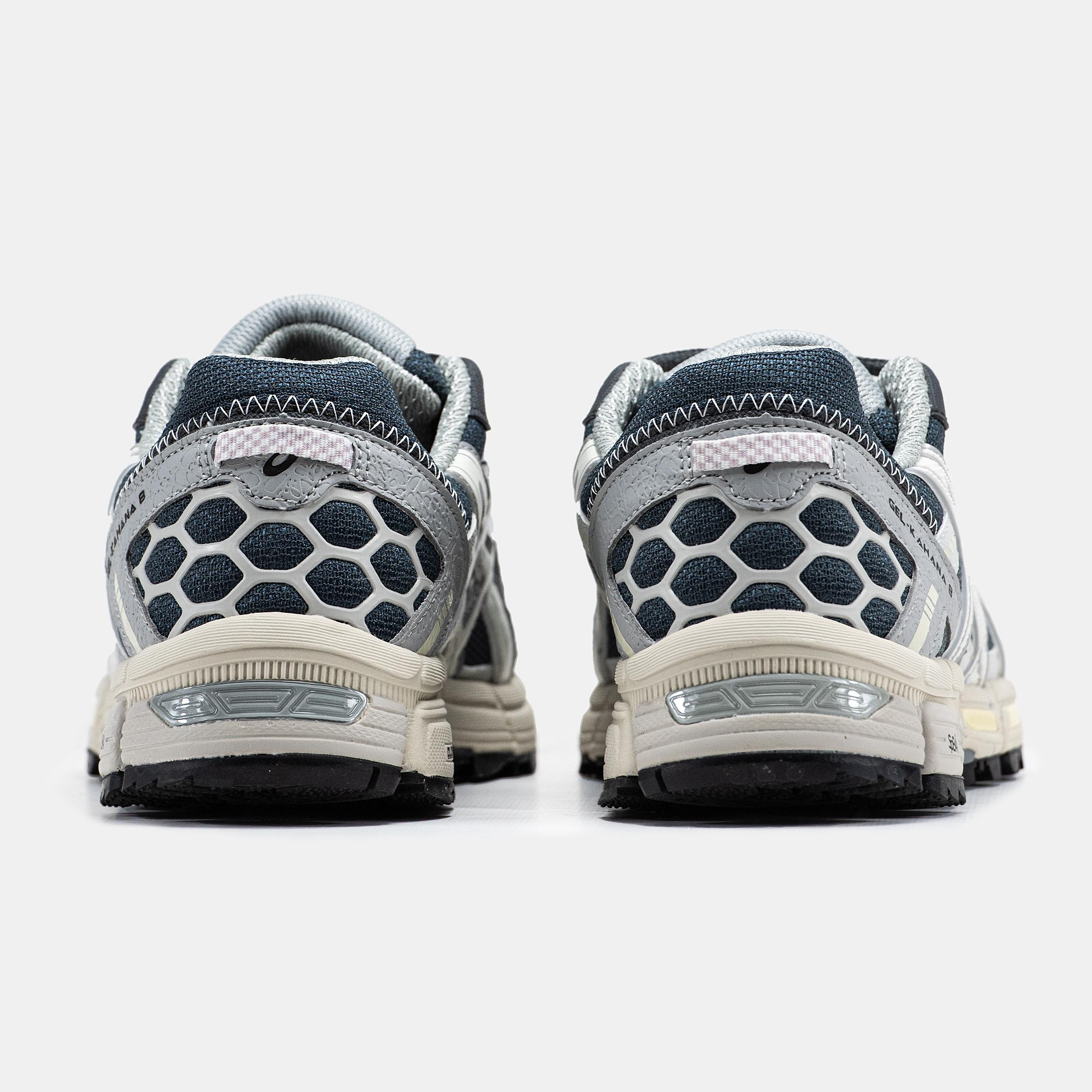 Asics Gel-Kahana 8 Grey Navy White - изображение 5