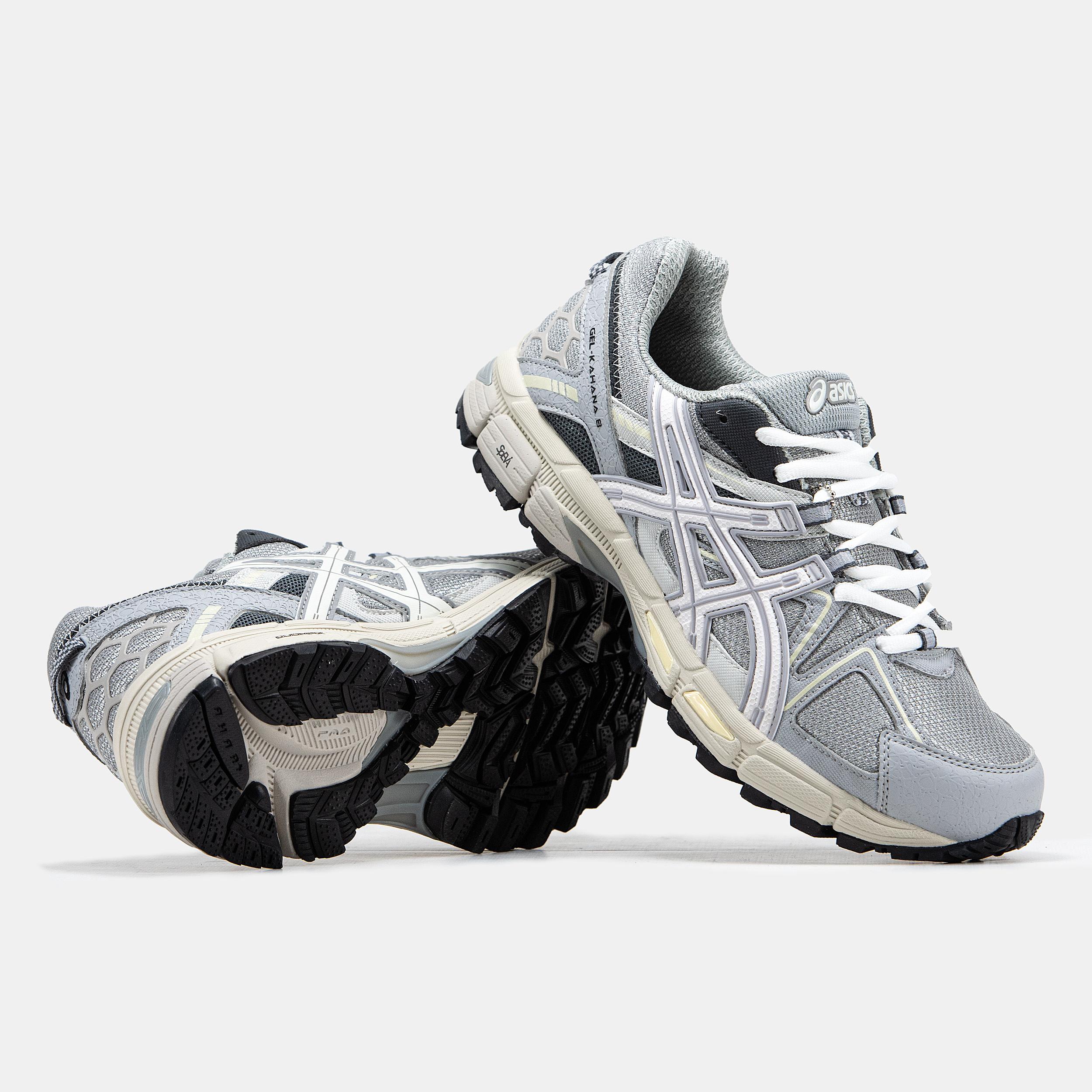 Asics Gel-Kahana 8 Light Grey White Cream - изображение 2