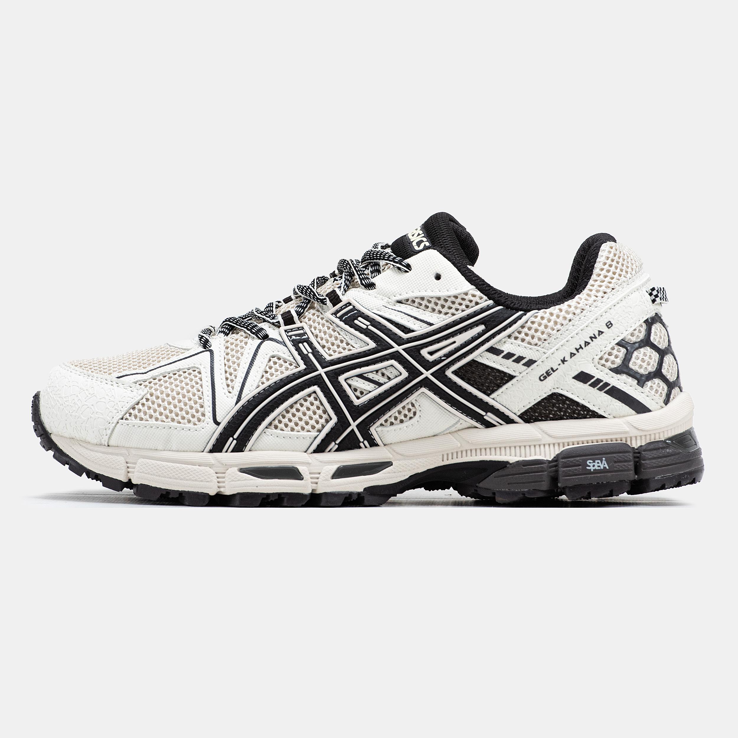 Asics Gel-Kahana 8 Cream Black White