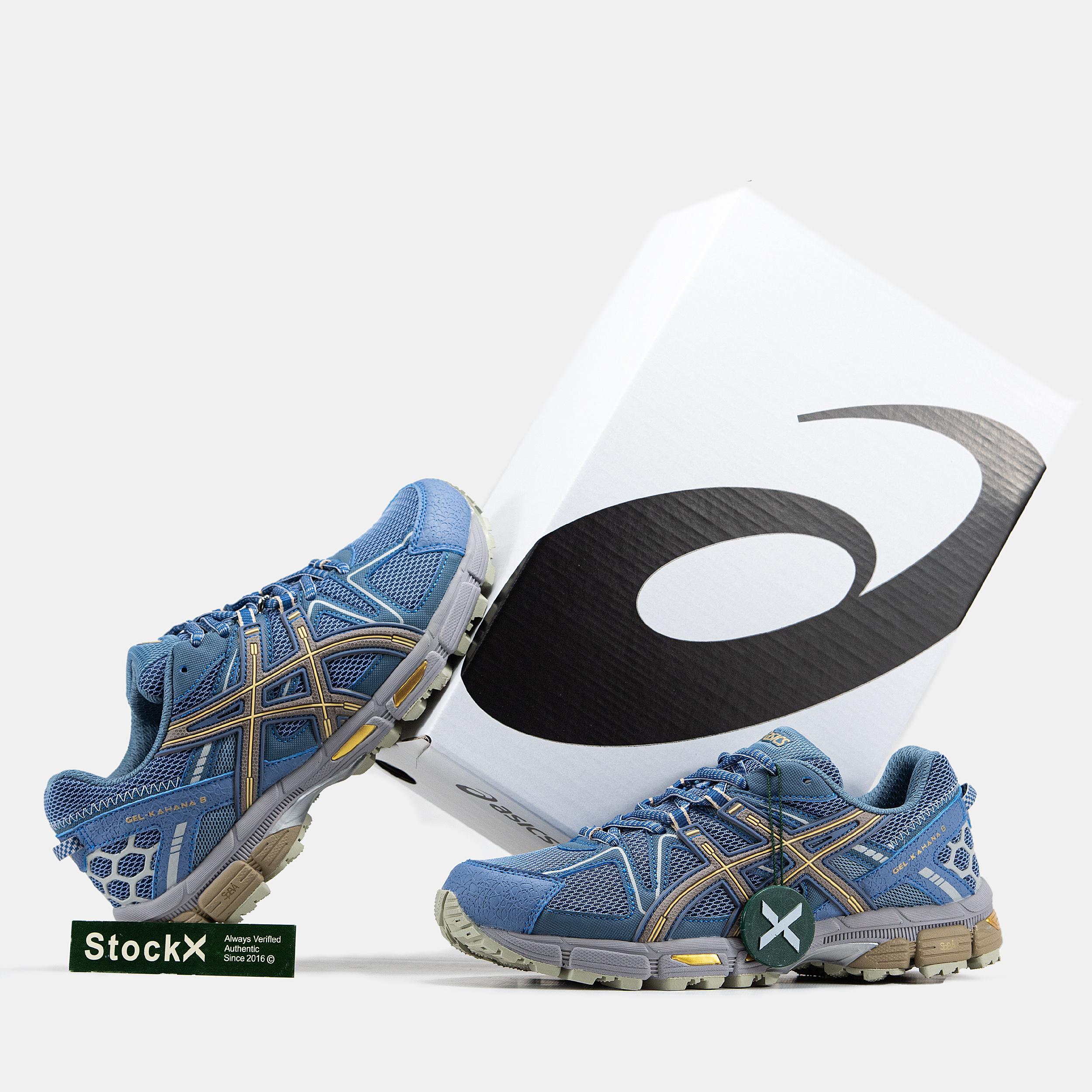 Asics Gel-Kahana 8 Blue Gold - изображение 9