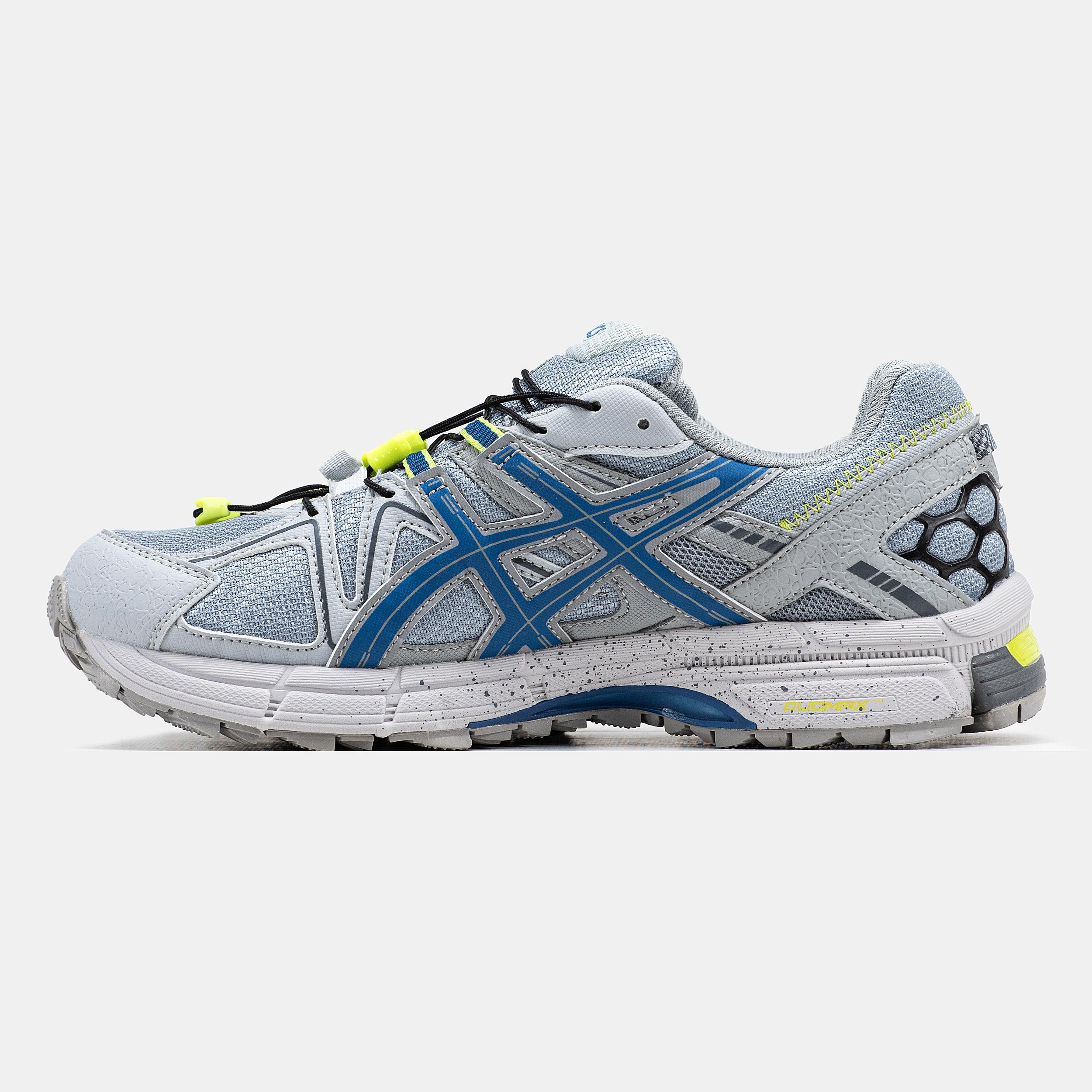 Asics Gel-Kahana 8 Grey Blue Neon - изображение 3