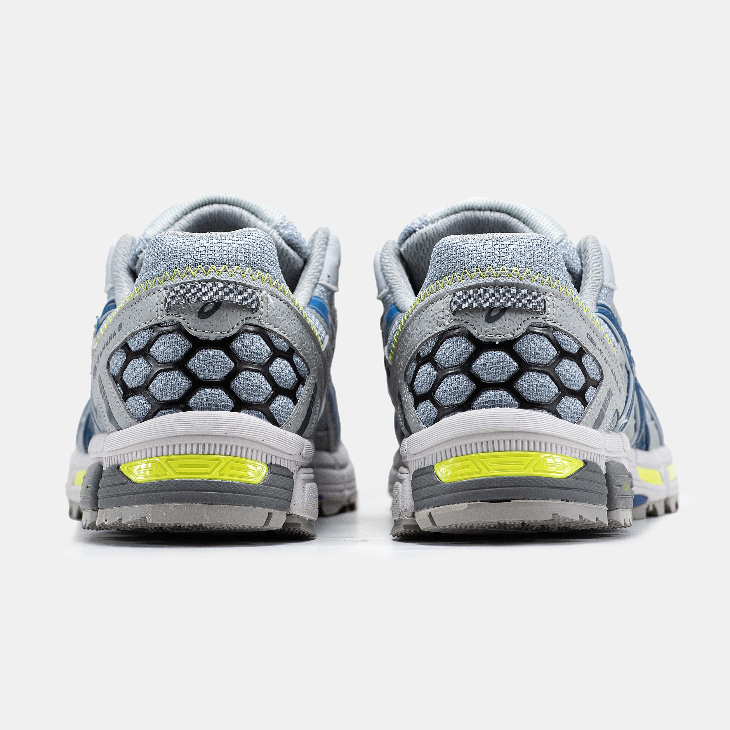 Asics Gel-Kahana 8 Grey Blue Neon - изображение 7