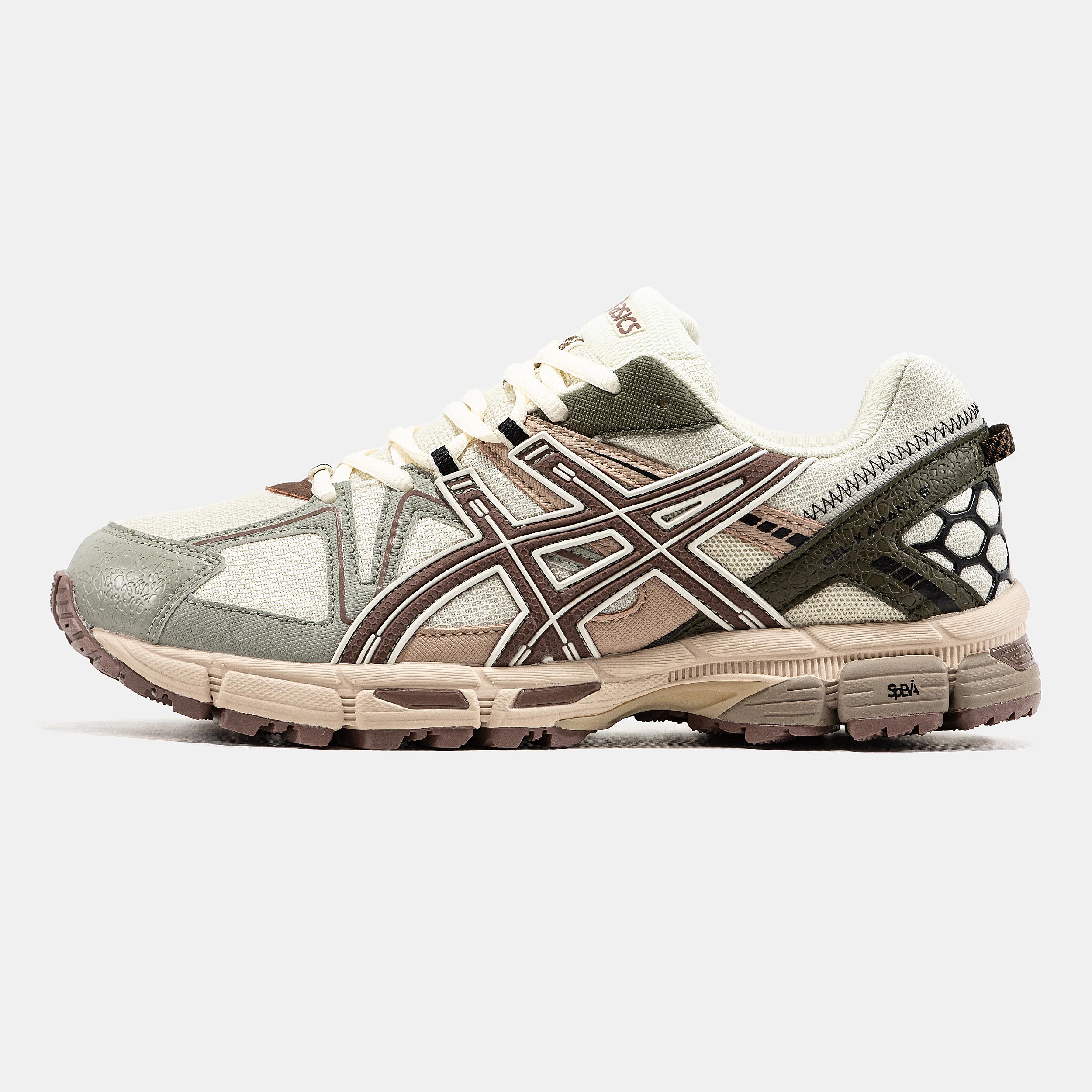Asics Gel-Kahana 8 Beige Brown Olive
