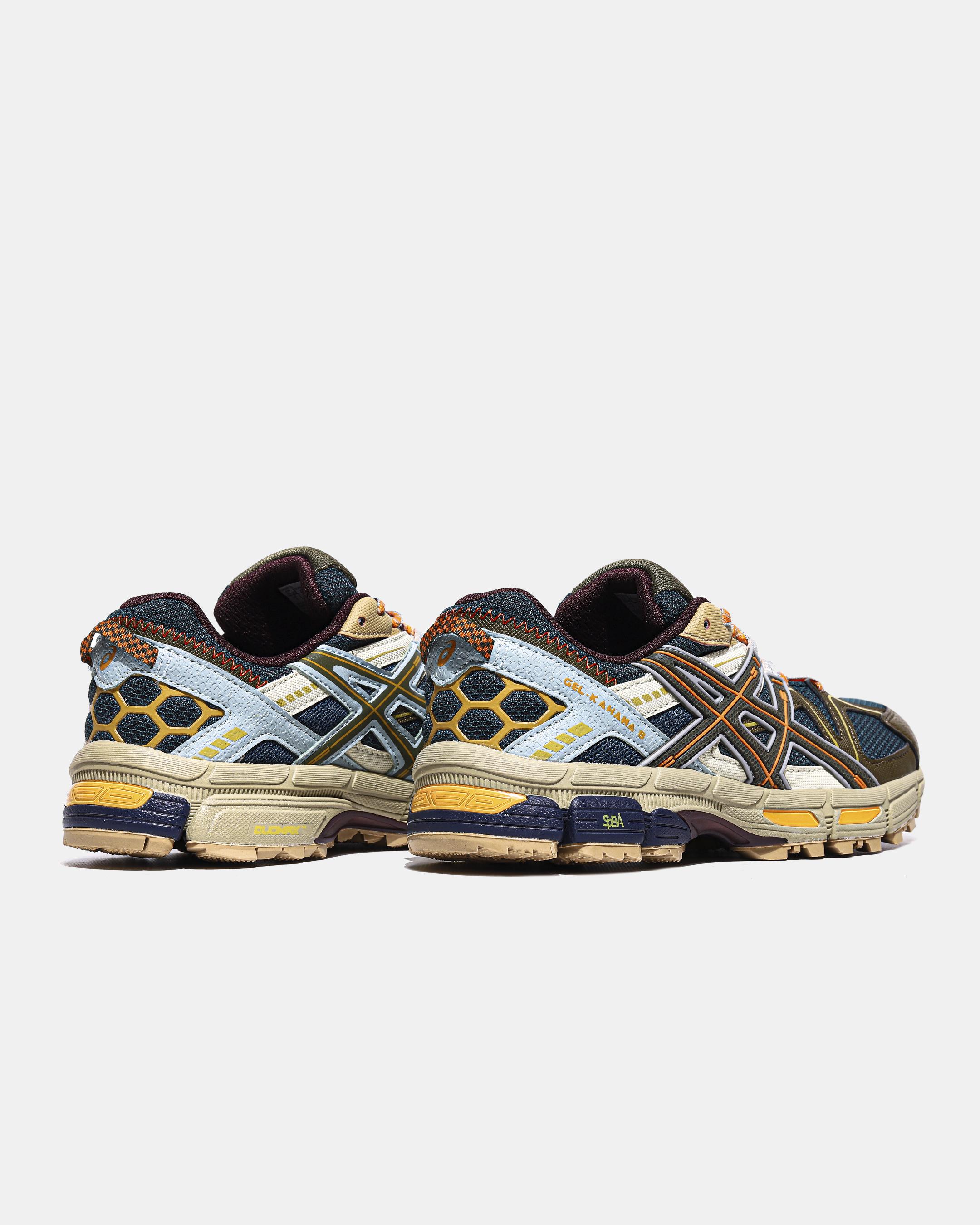 ASICS Gel-Kahana 8 Navy Olive Orange - изображение 5