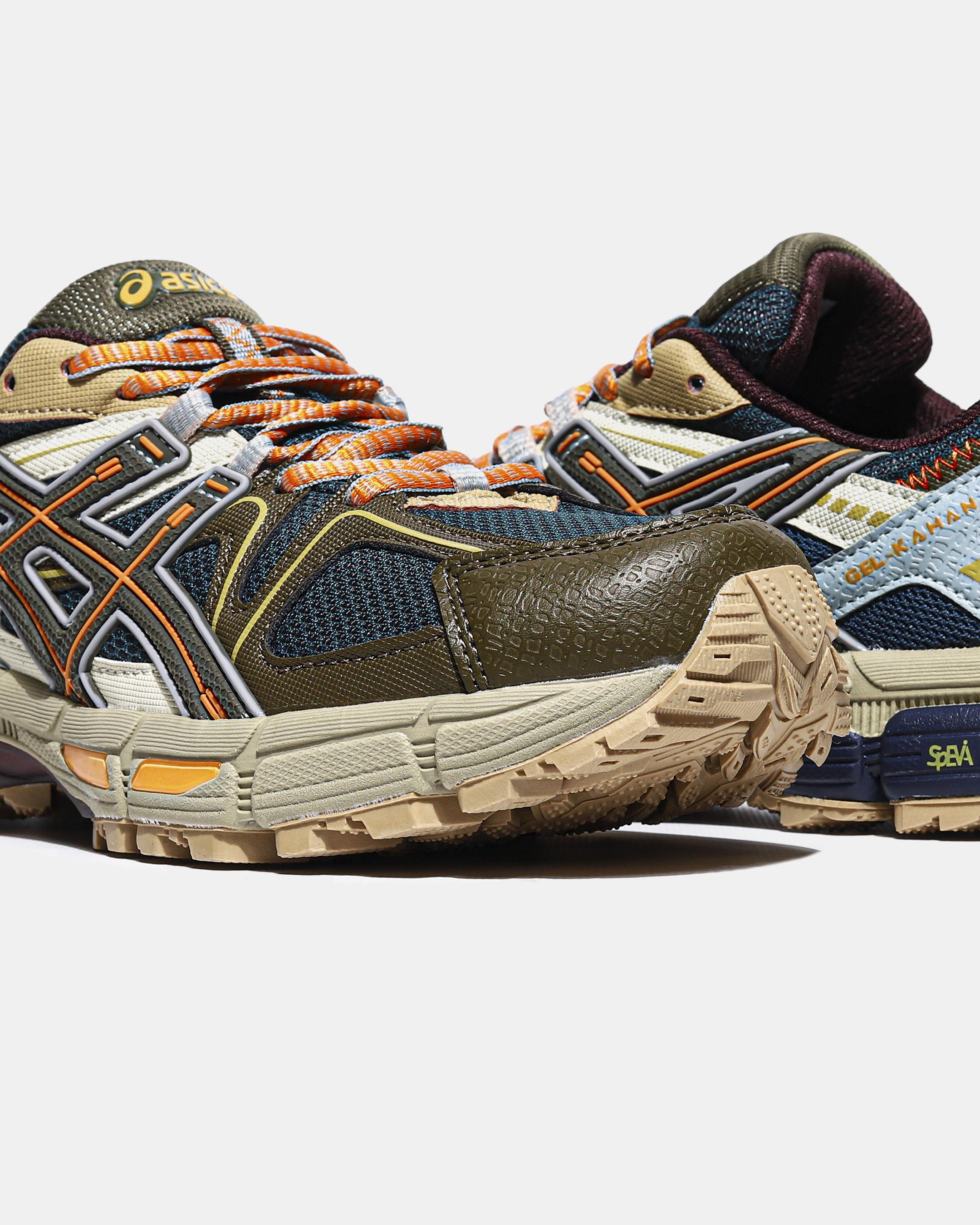 ASICS Gel-Kahana 8 Navy Olive Orange - изображение 7