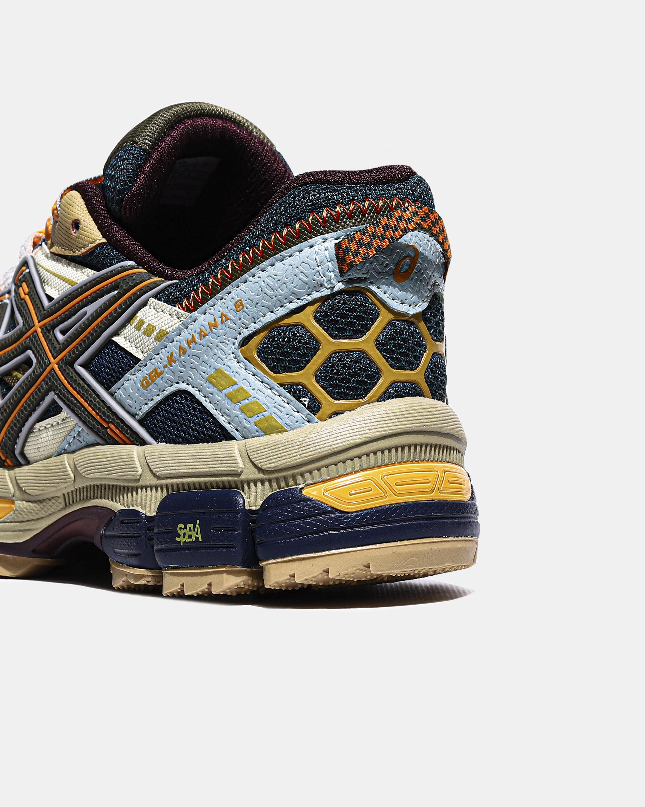 ASICS Gel-Kahana 8 Navy Olive Orange - изображение 8