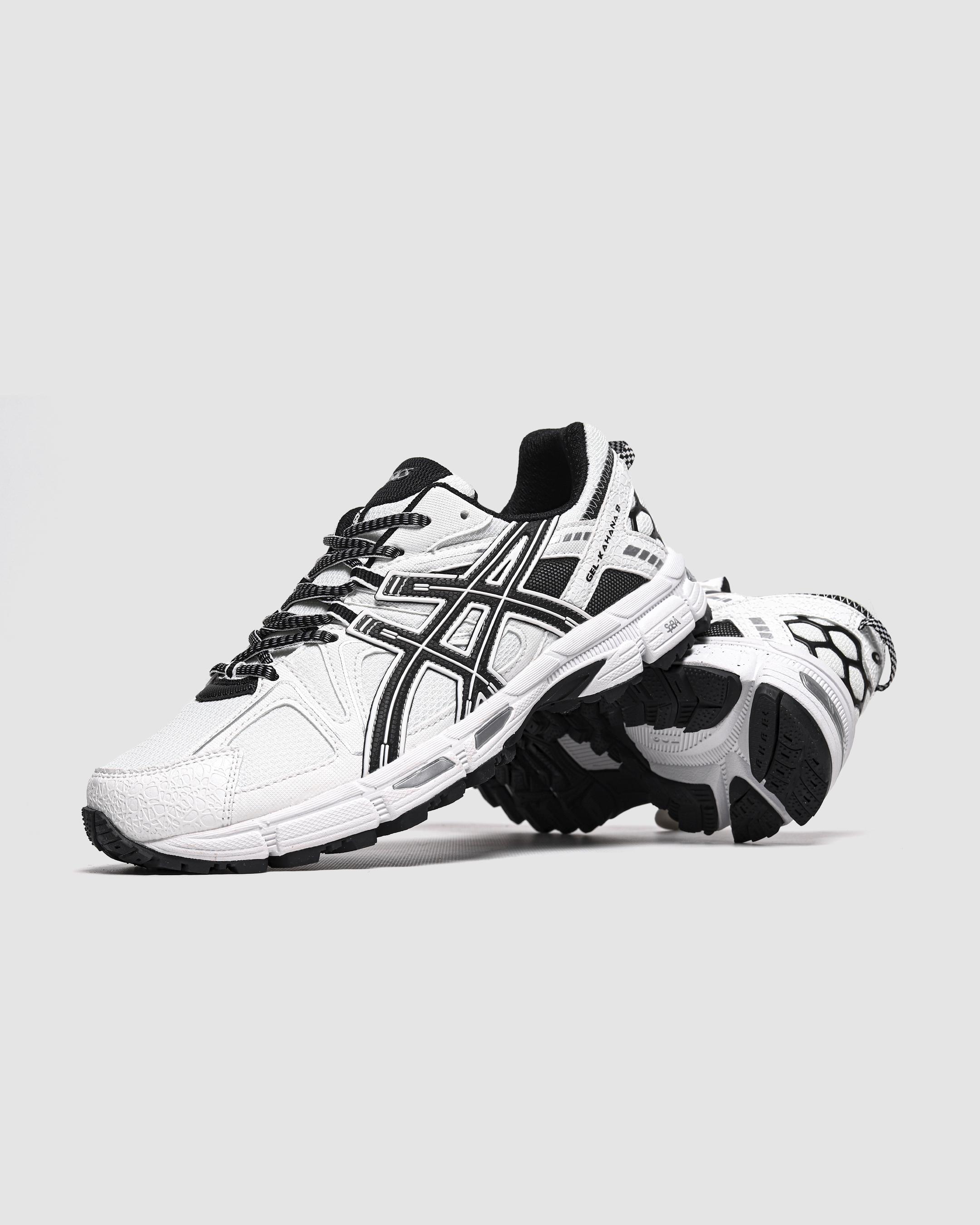 ASICS Gel-Kahana 8 White Black - изображение 3