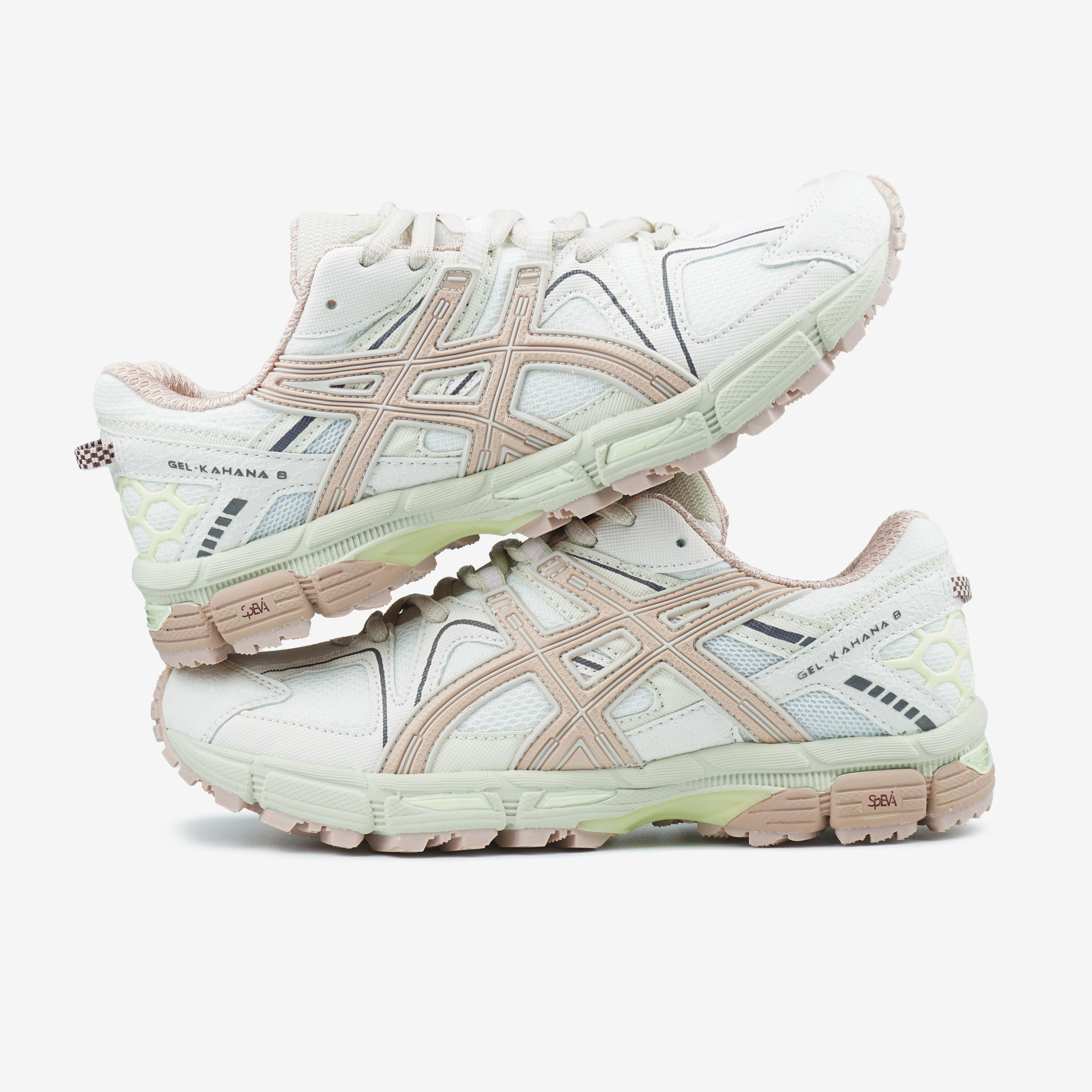 Asics Gel-Kahana 8 White Beige Green - изображение 5