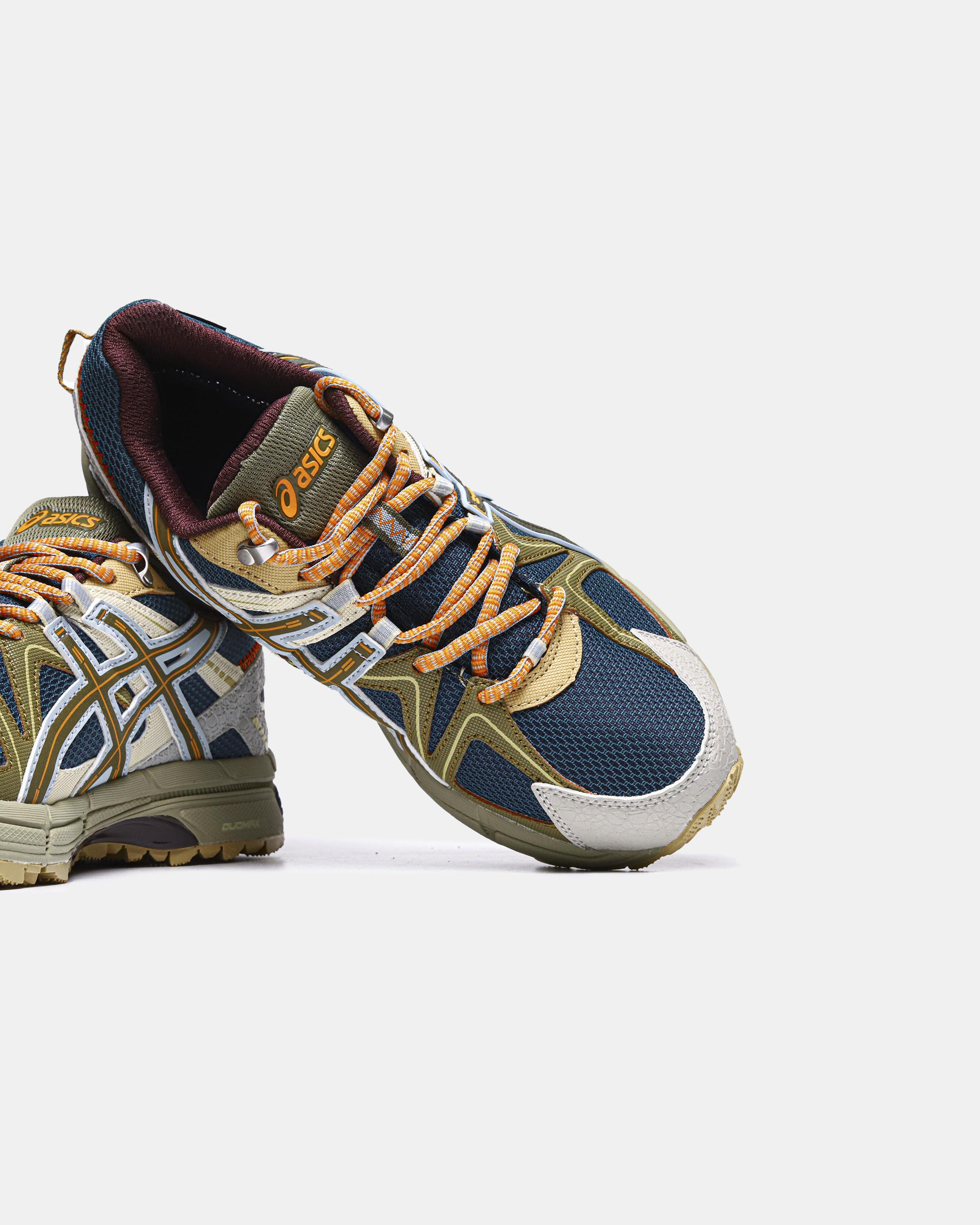 ASICS Gel-Kahana 8 Gore-Tex Navy Yellow Multi - изображение 3