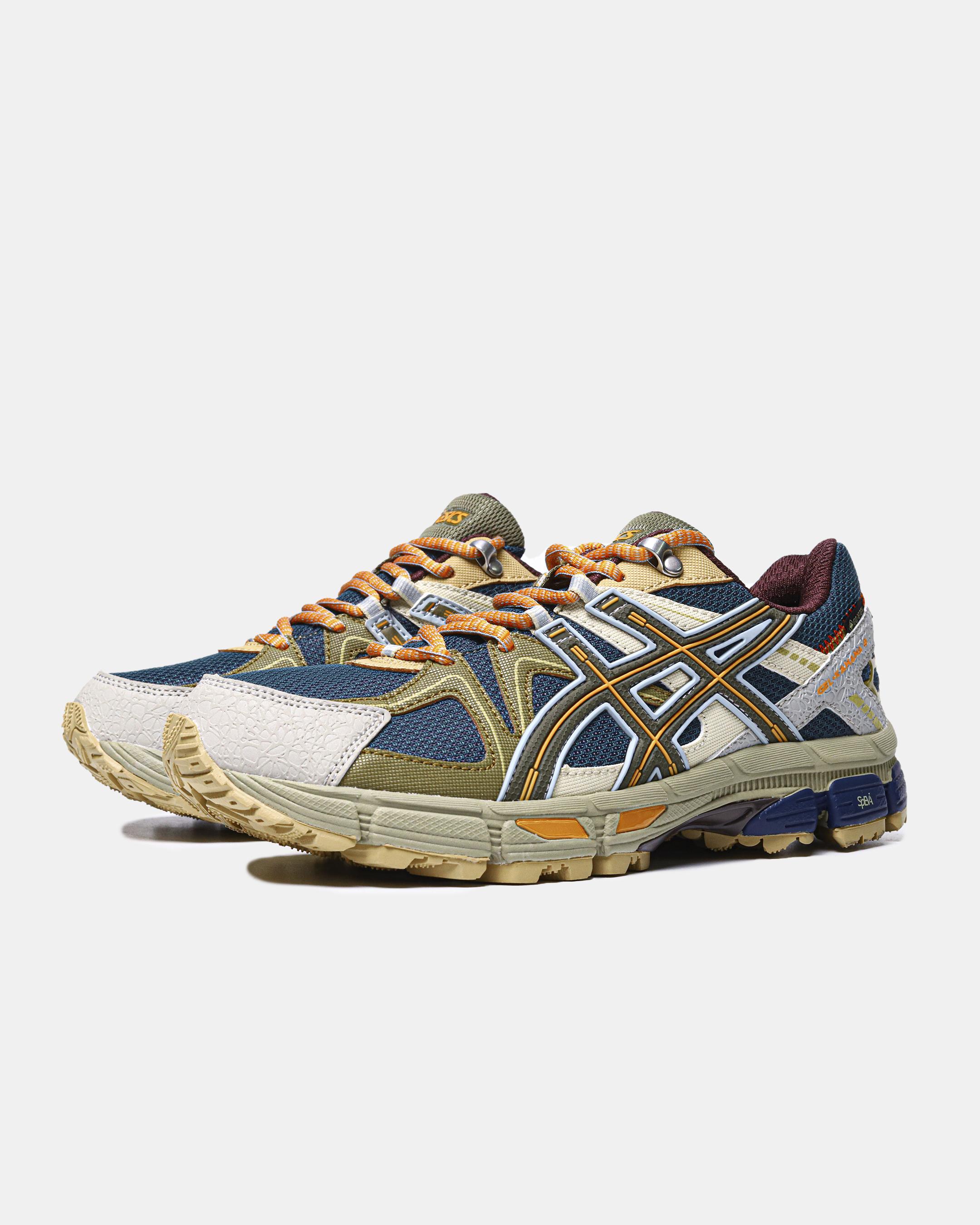 ASICS Gel-Kahana 8 Gore-Tex Navy Yellow Multi - изображение 4