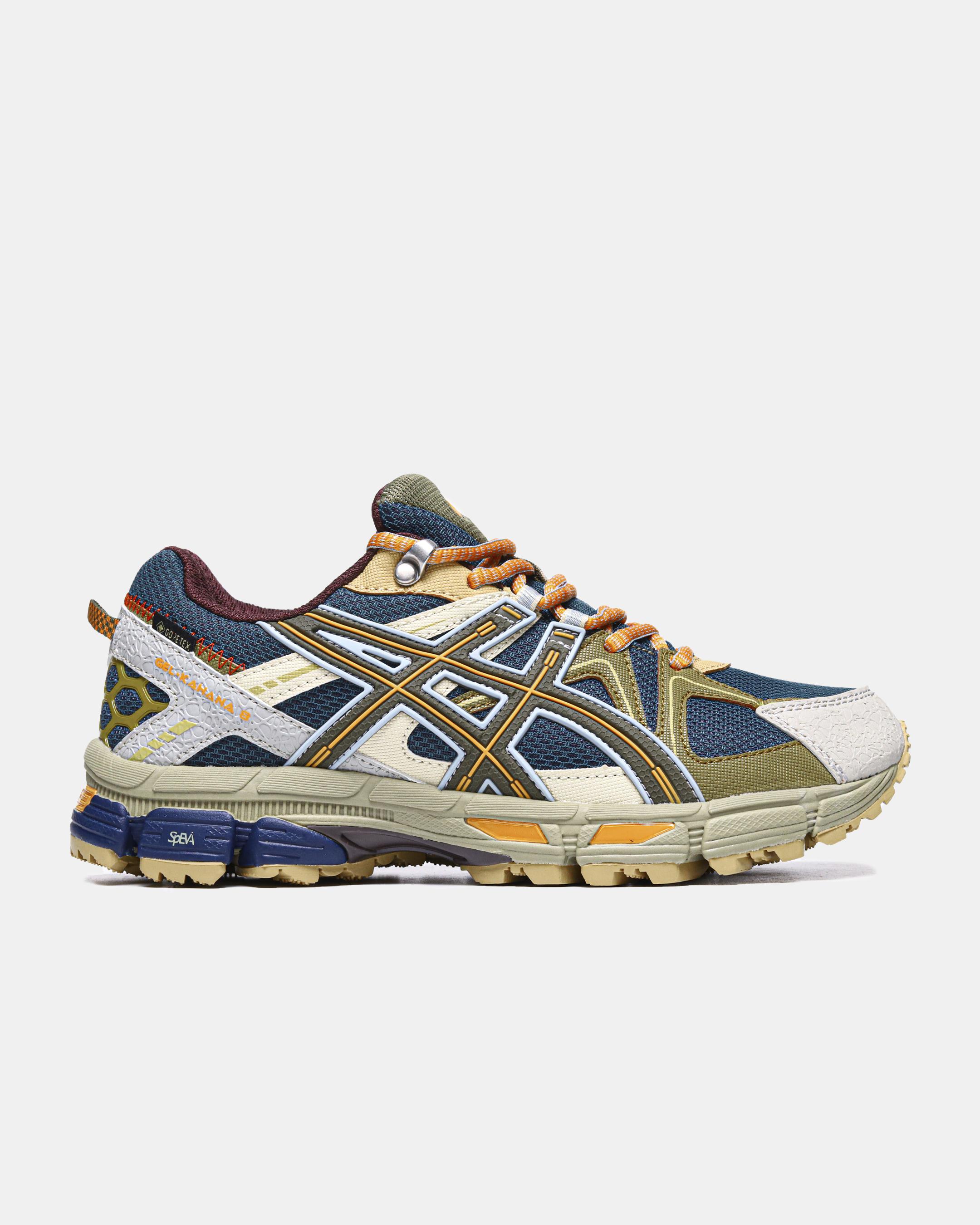 ASICS Gel-Kahana 8 Gore-Tex Navy Yellow Multi - изображение 5